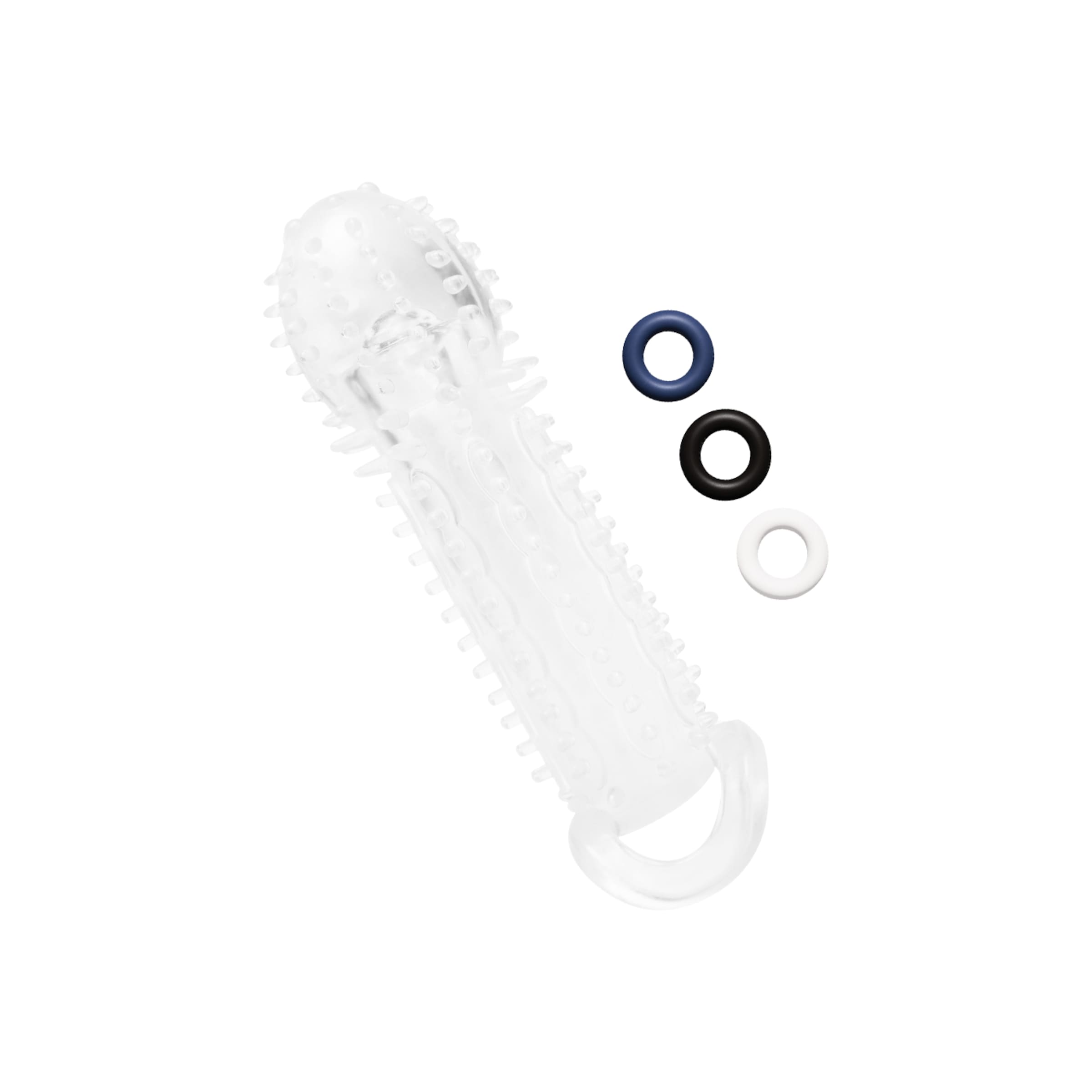1,5' See-Thru Stretch Penis Extender, 15,5 cm
