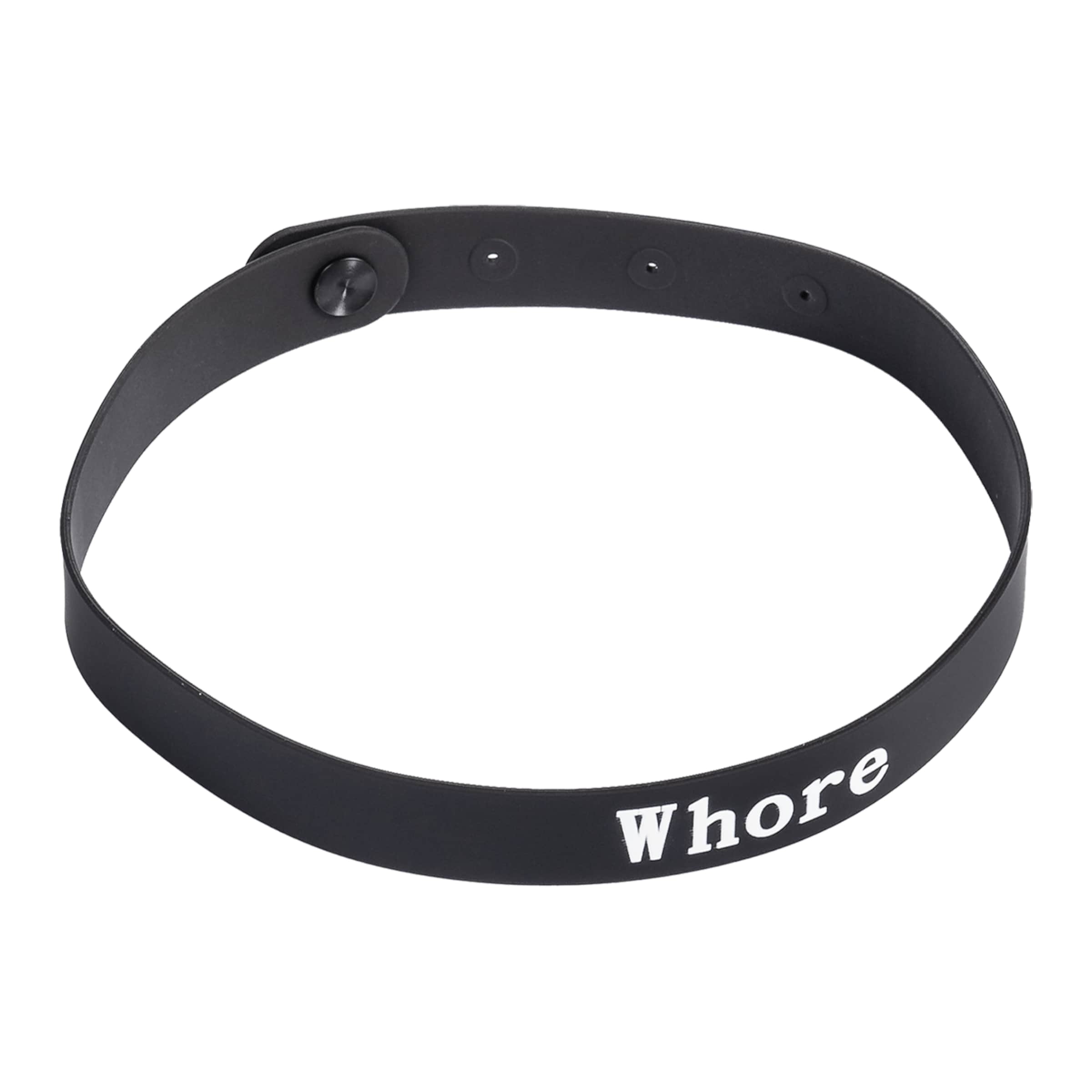 Halsband mit Aufschrift WHORE