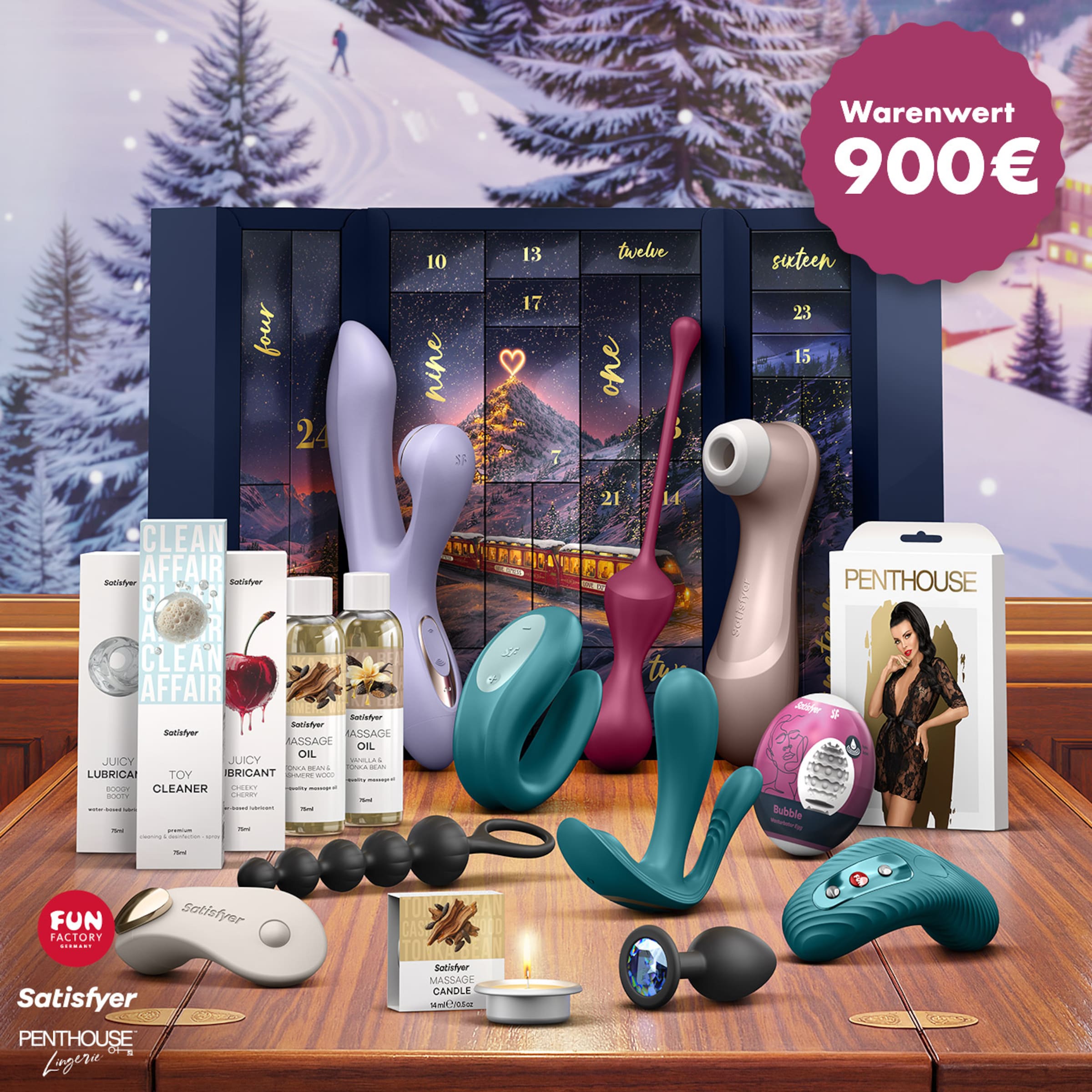 EIS Premium Adventskalender, 24 Teile