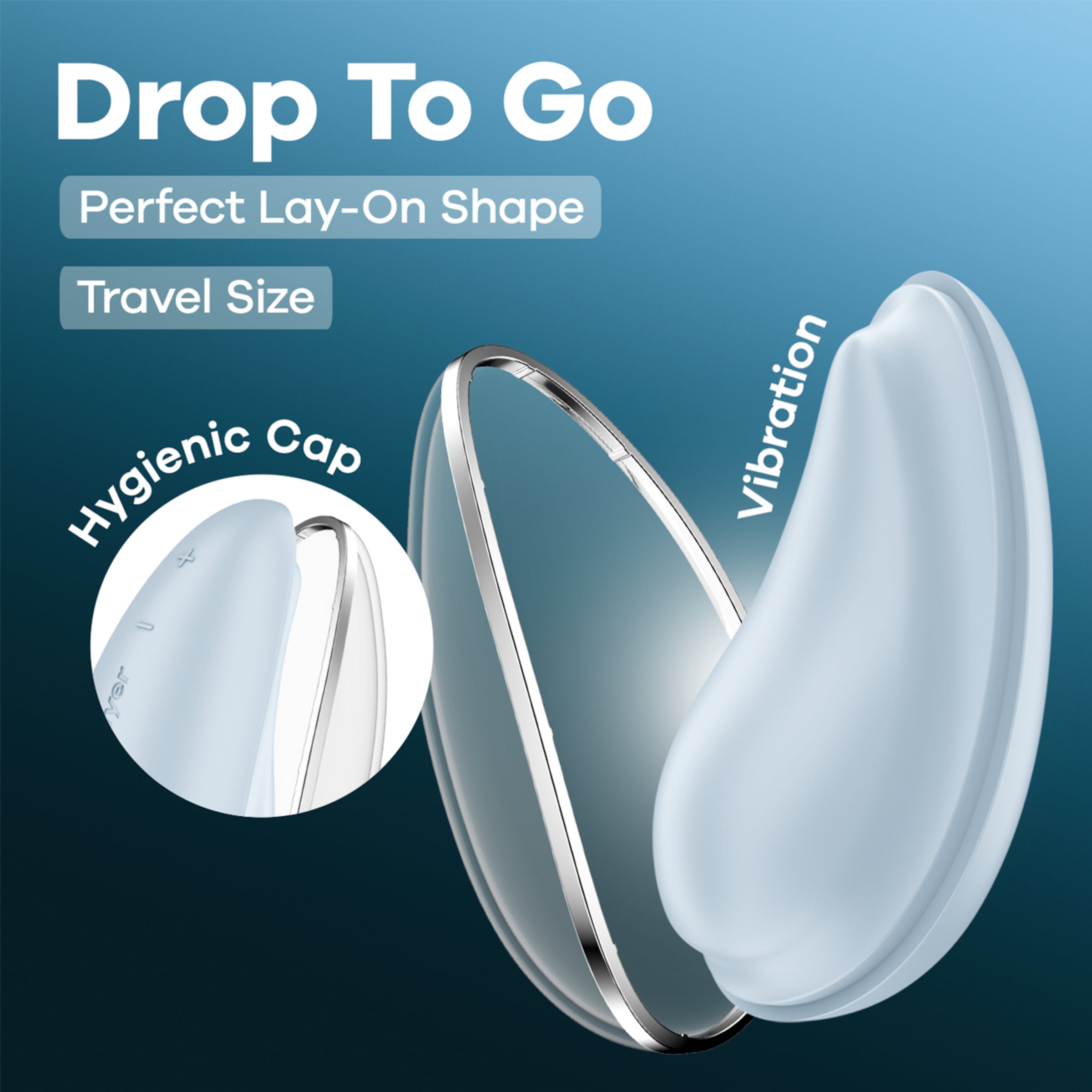 Satisfyer Drop To Go, 8,5 cm