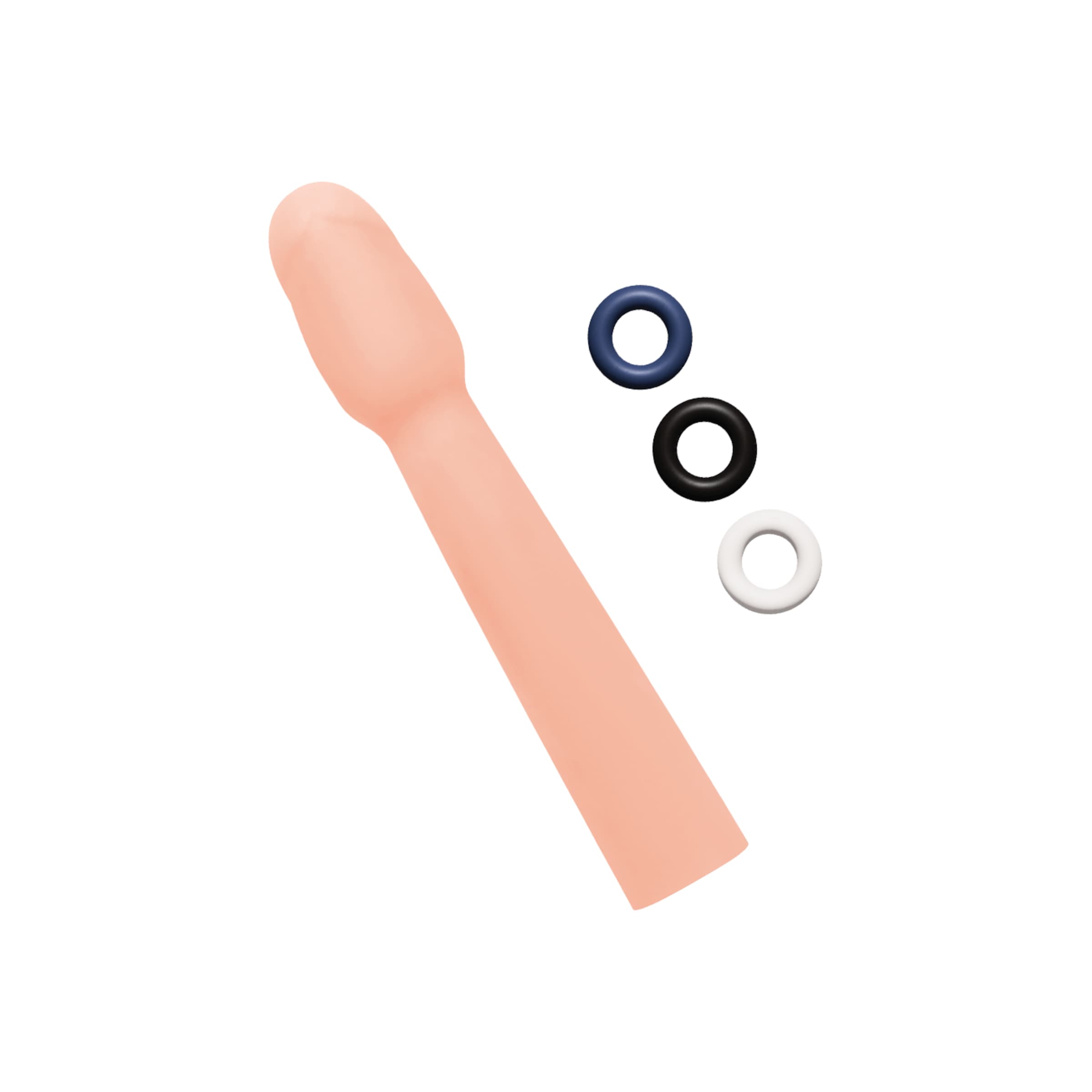 Realistic 2' Penis Extender, 18 cm