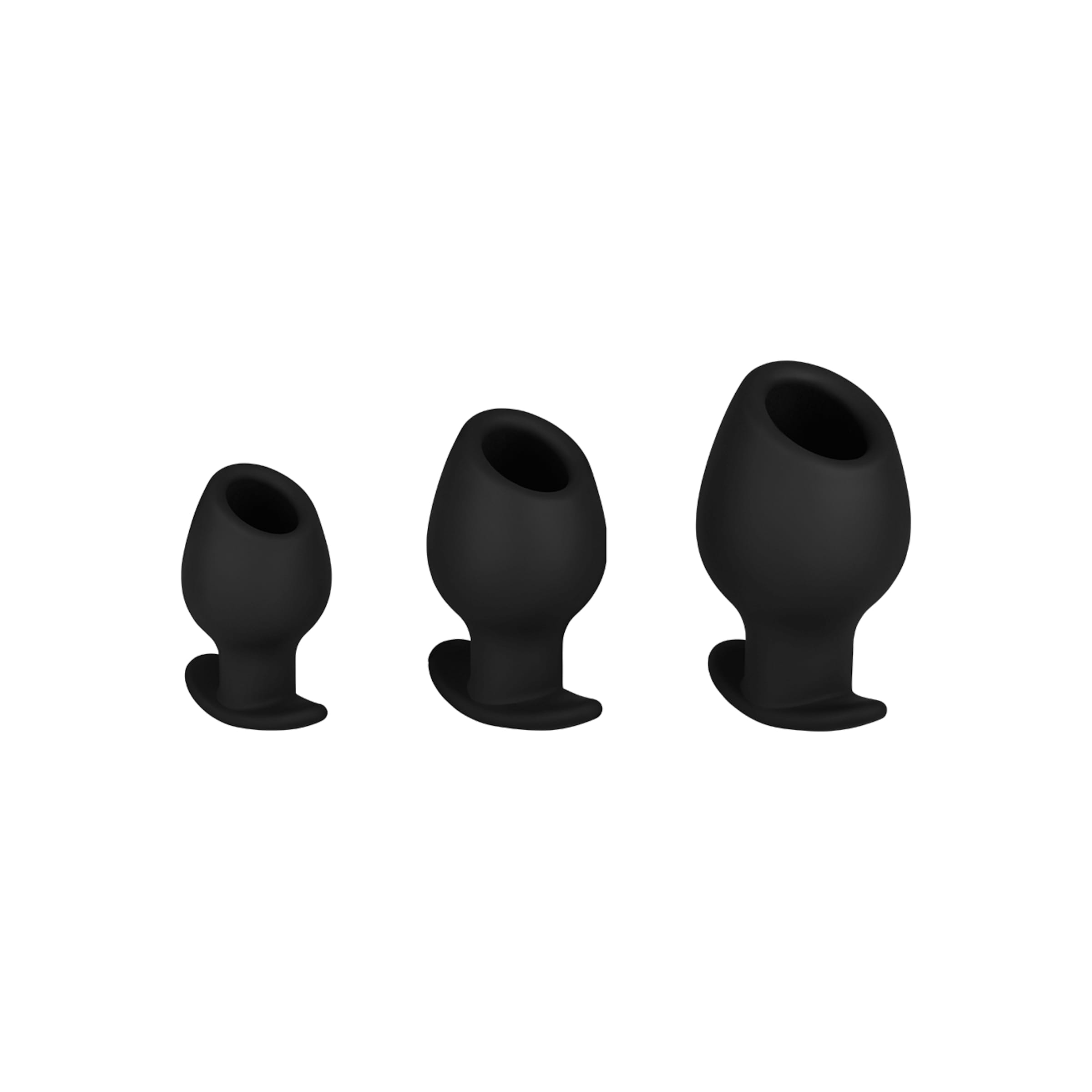 Analplug Set mit Tunnel, 7,7 11,3 cm