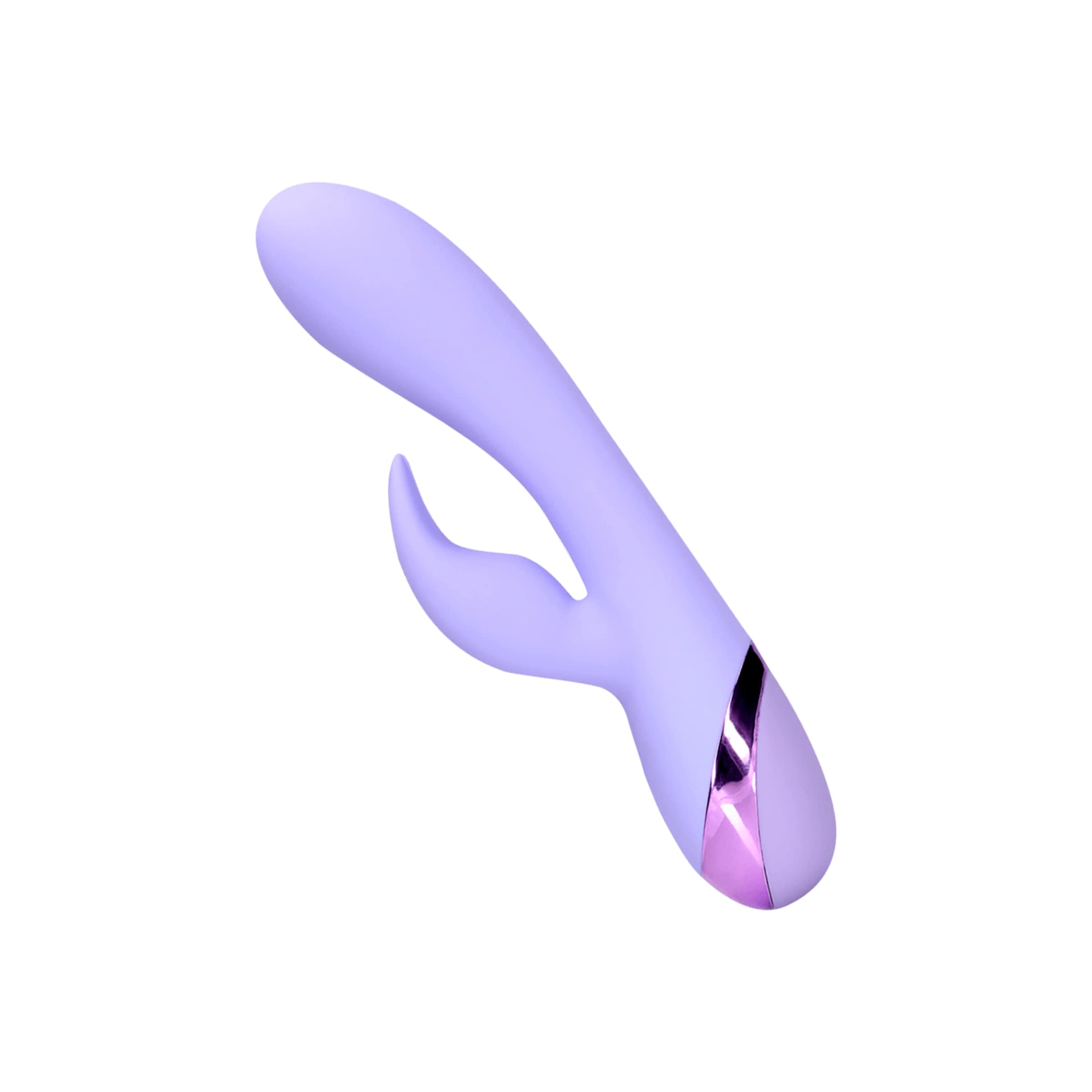 Smooth Silicone Rabbit Vibrator, 20 cm