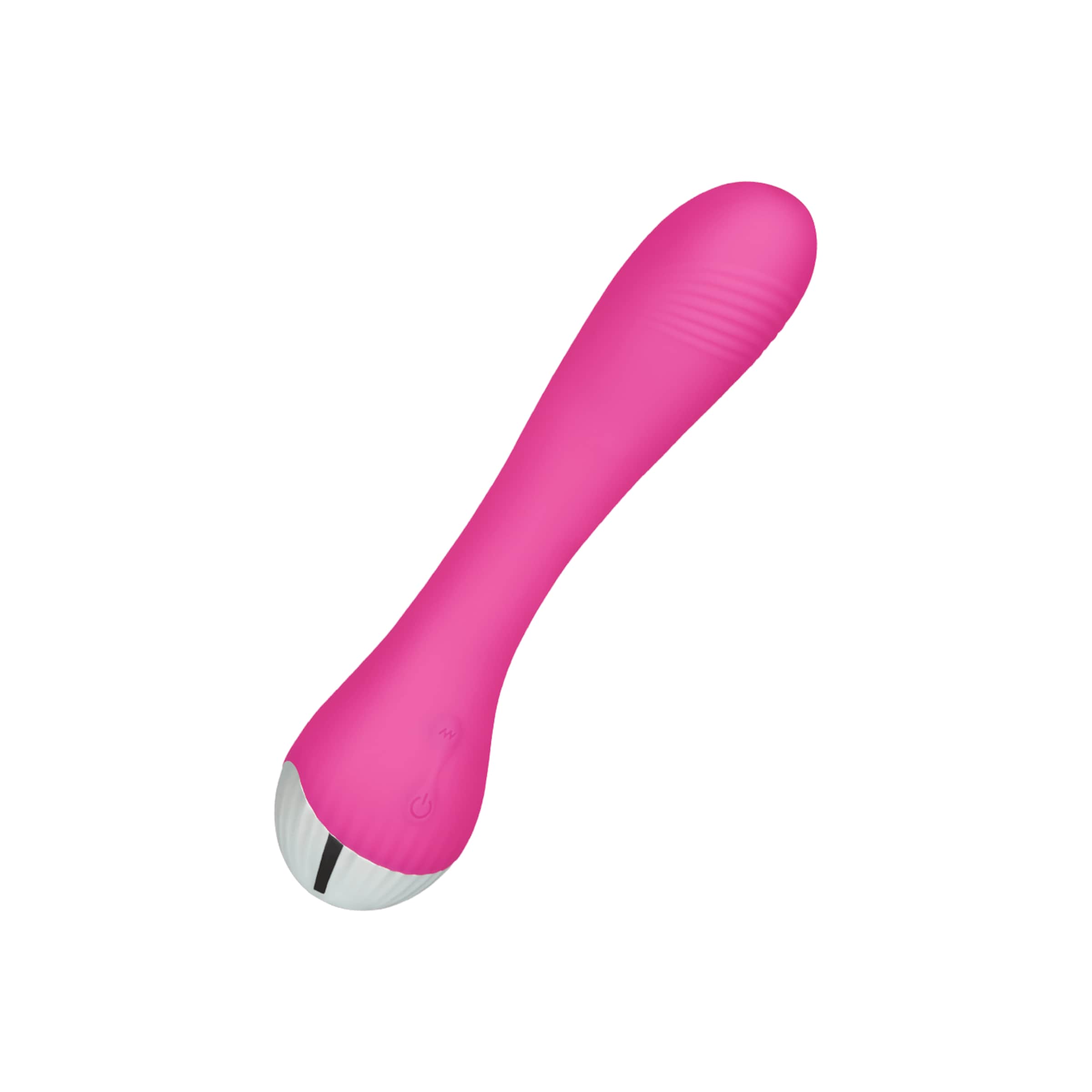 G Punkt Vibrator aus Silikon, 19,5 cm