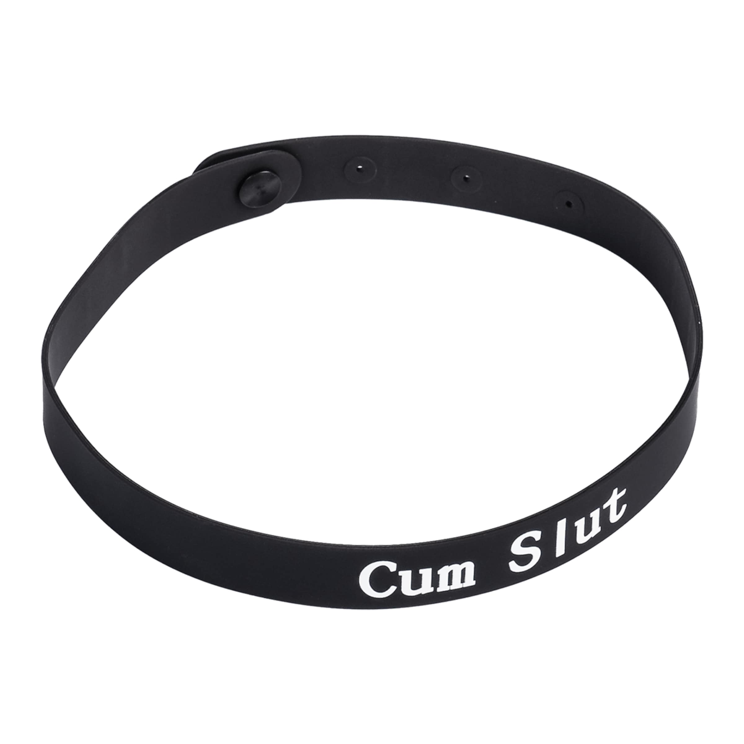 Halsband mit Aufschrift CUM SLUT
