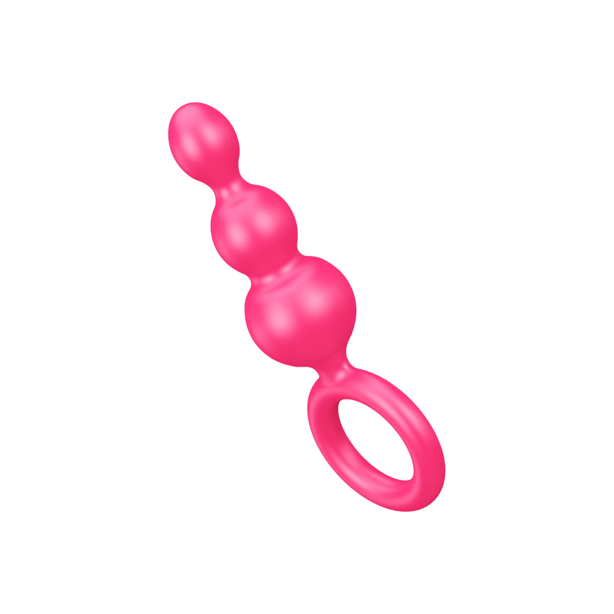Silikon-Analplug mit Haltegriff, 13,5 cm