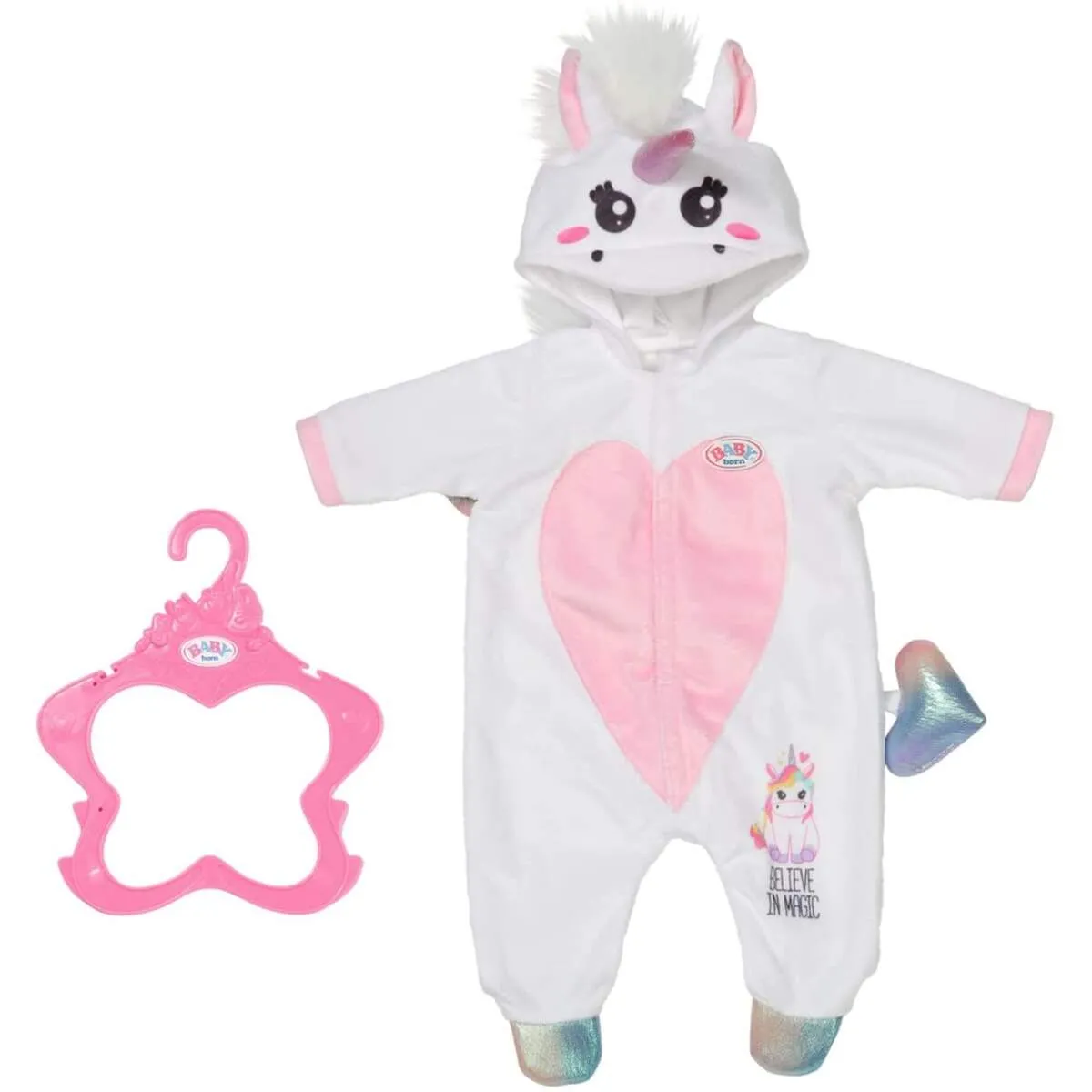 BABY born® 832936 Einhorn Kuschelanzug 43 cm