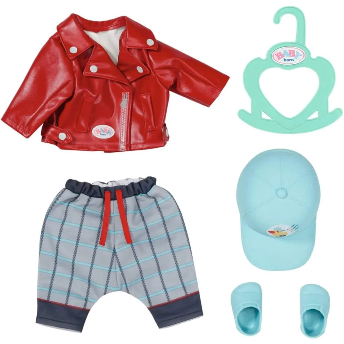 BABY born® 832356 Little Cool Kids Outfit 36 cm