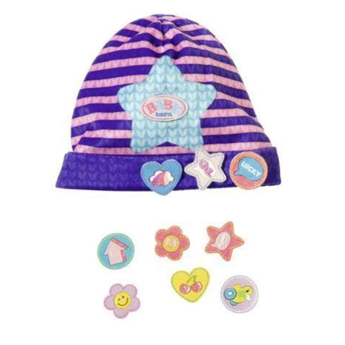 BABY born® 825440 Mützen mit Batches