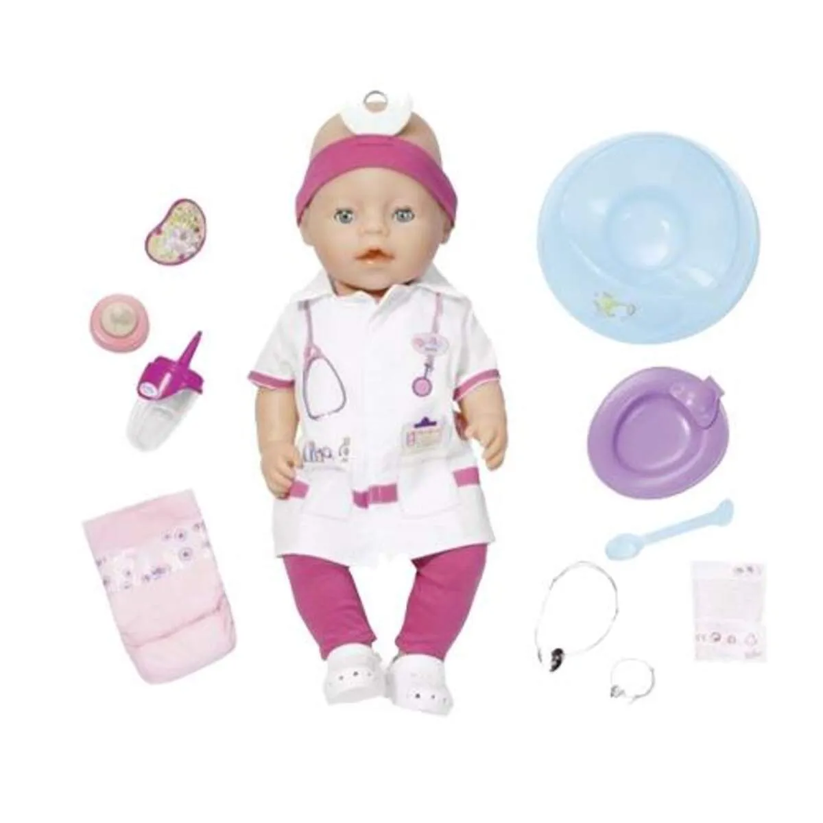 BABY born® 819173 Interactive Doctor Puppe