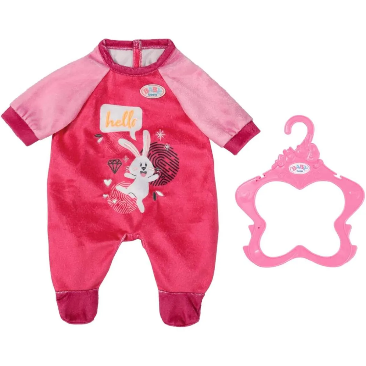 BABY born® 832646 Strampler Pink 43 cm