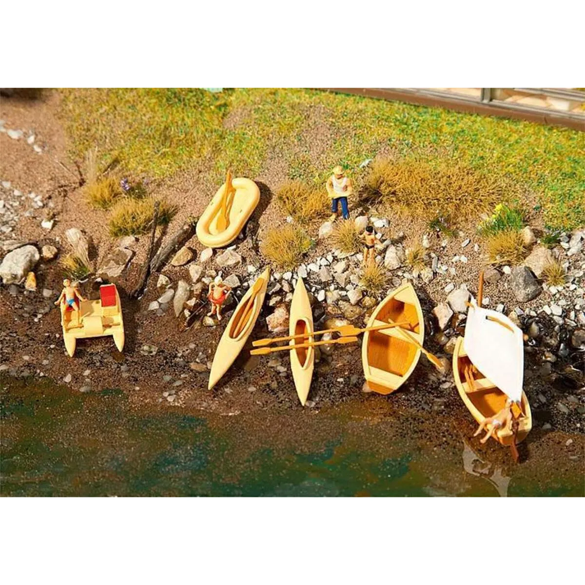 FALLER 130513 H0 Boote und Tretboote, Ep. IV