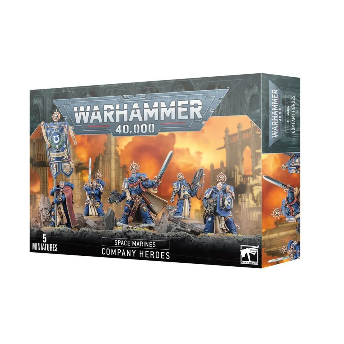 Games Workshop Warhammer 40k Space Marines: Company Heros