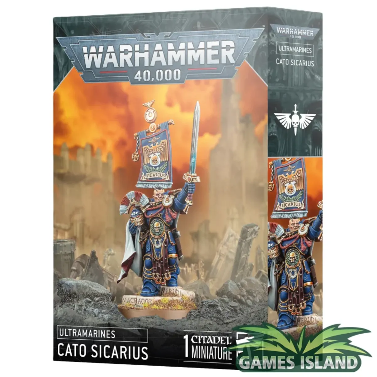 Games Workshop Warhammer Ultramarines Cato Sicarius
