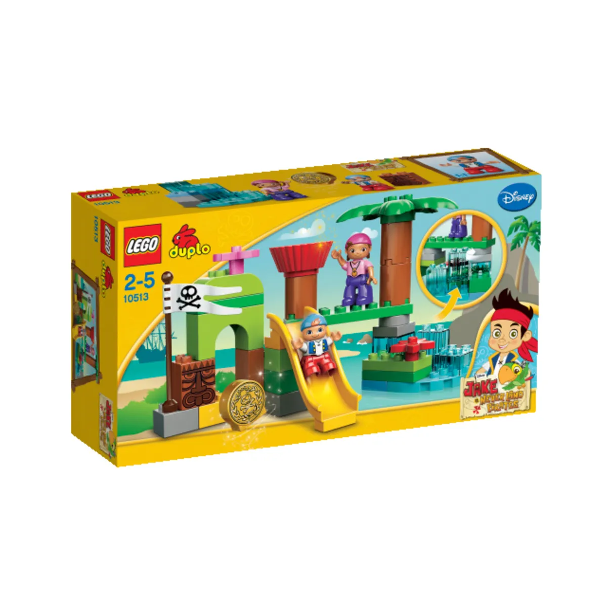 LEGO® DUPLO® 10513 Disney Jakes Nimmerland Versteck