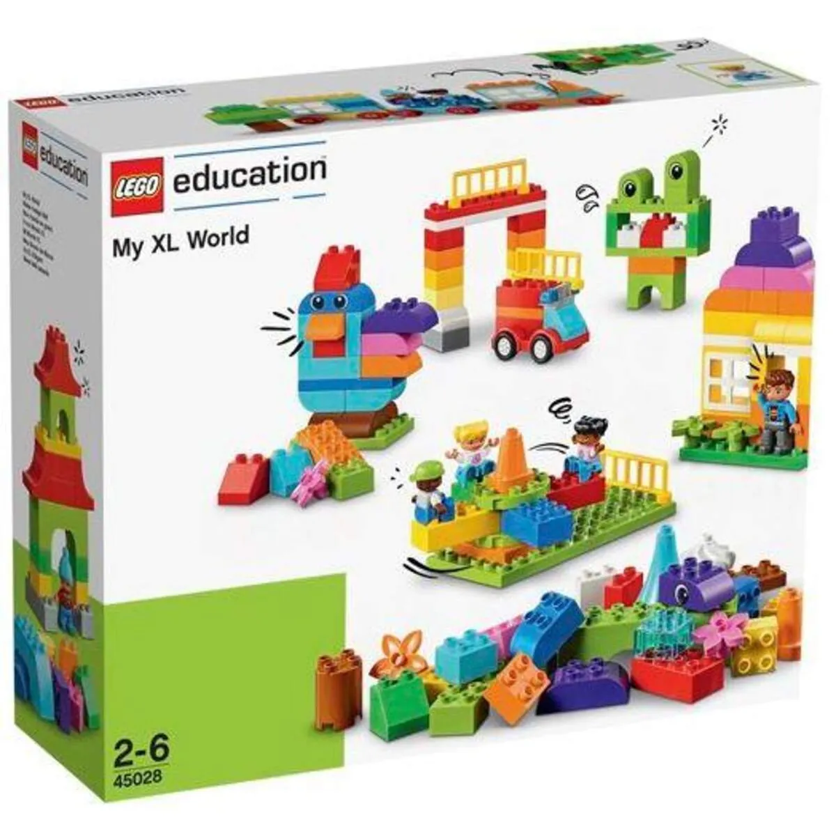 LEGO® Education Meine riesige Welt… LEGO® DUPLO® Lernspielzeug Kreativ-Bausatz 10 Schüler