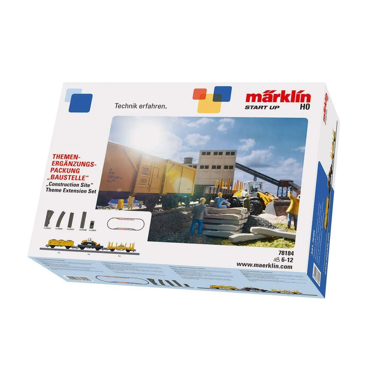Märklin 78184 H0 Märklin Start up - Themen-Ergänzungspackung 'Baustelle'