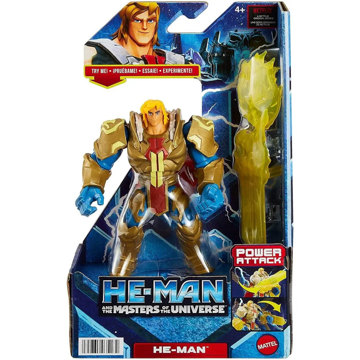 Mattel Masters of the Universe He-Man Actionfigur, ca. 14 cm