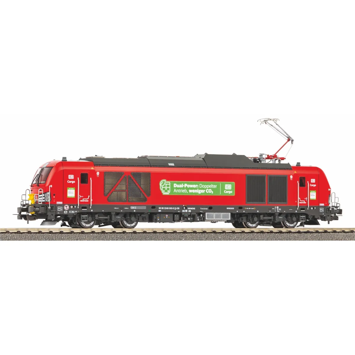 PIKO 51163 H0 Sound-E-Lok / Diesellok 'dual mode' BR 249 Sound Wechselstrom, DB AG, Ep. VI