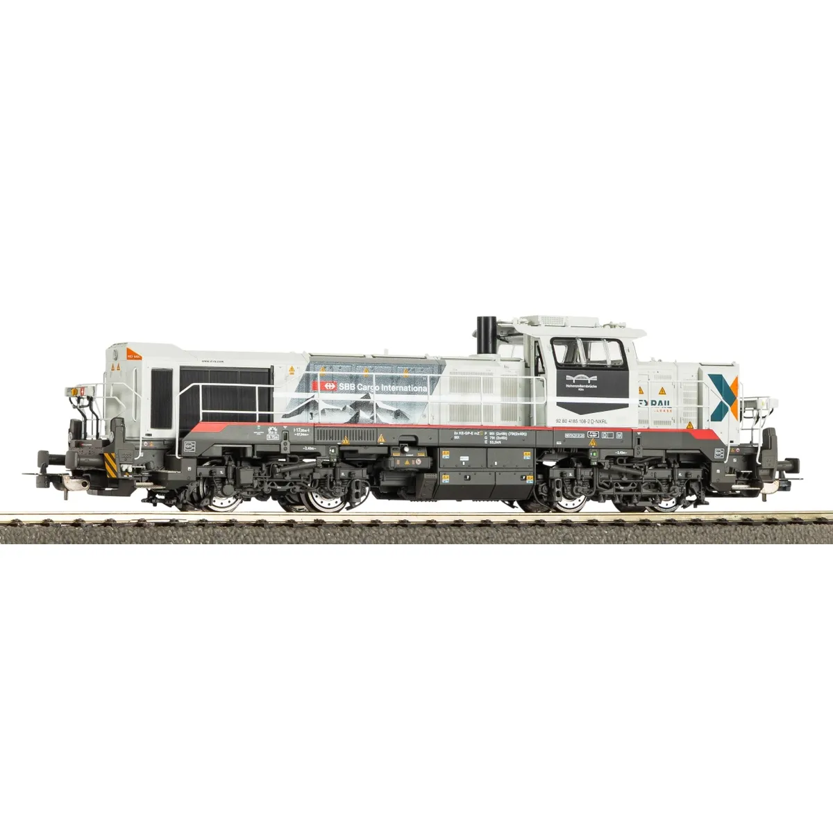 PIKO 52378 H0 Sound-Diesellok DE18 Sound Wechselstrom, SBB Cargo Int., Ep. VI