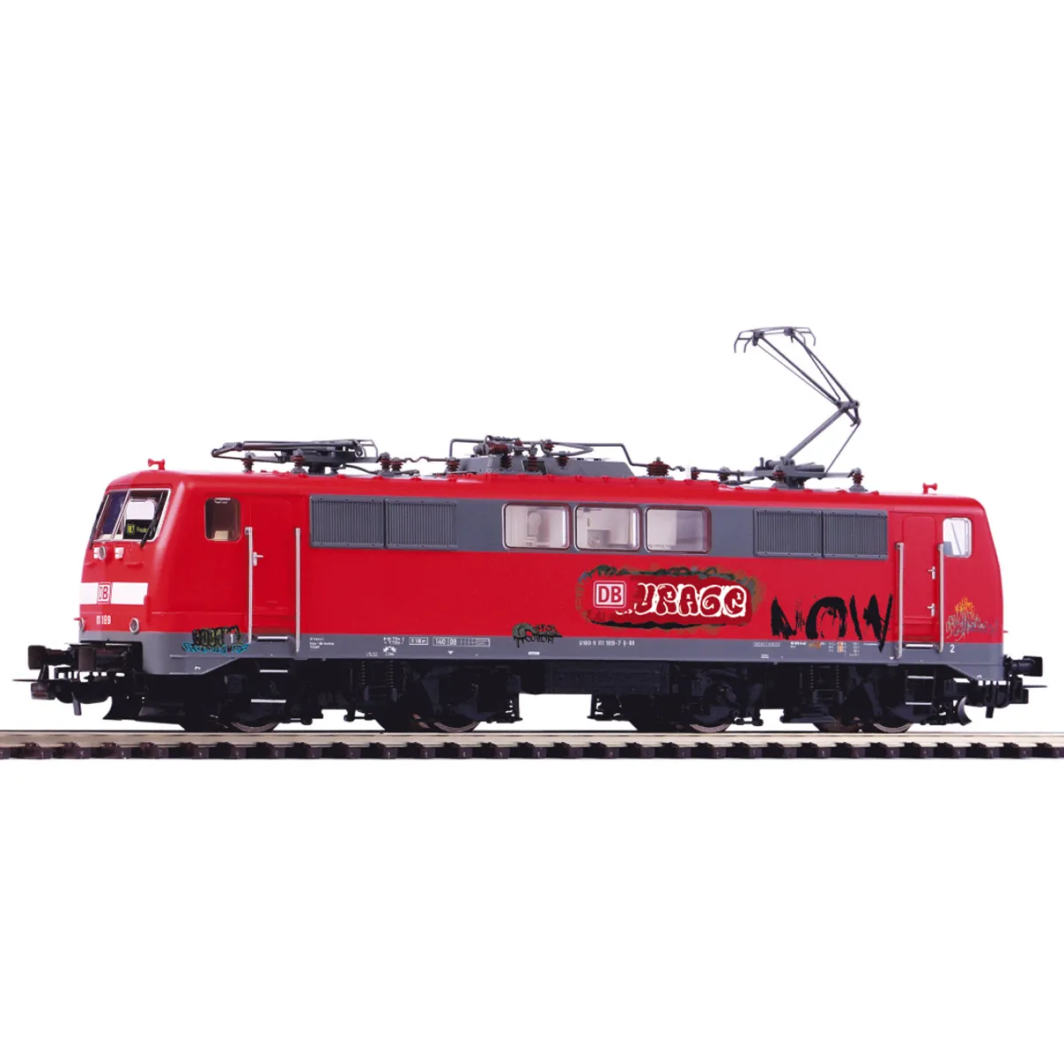 PIKO 71168 H0 Sound-E-Lok BR 111 mit Graffiti Sound, DB AG, Ep. VI