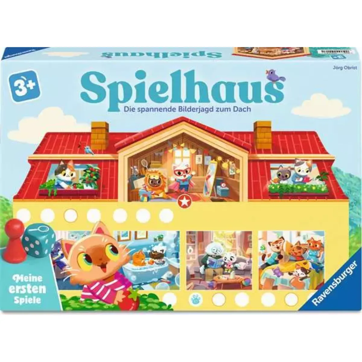 Ravensburger 12010017 Spielhaus - Kinderspiel ab 3 Jahre