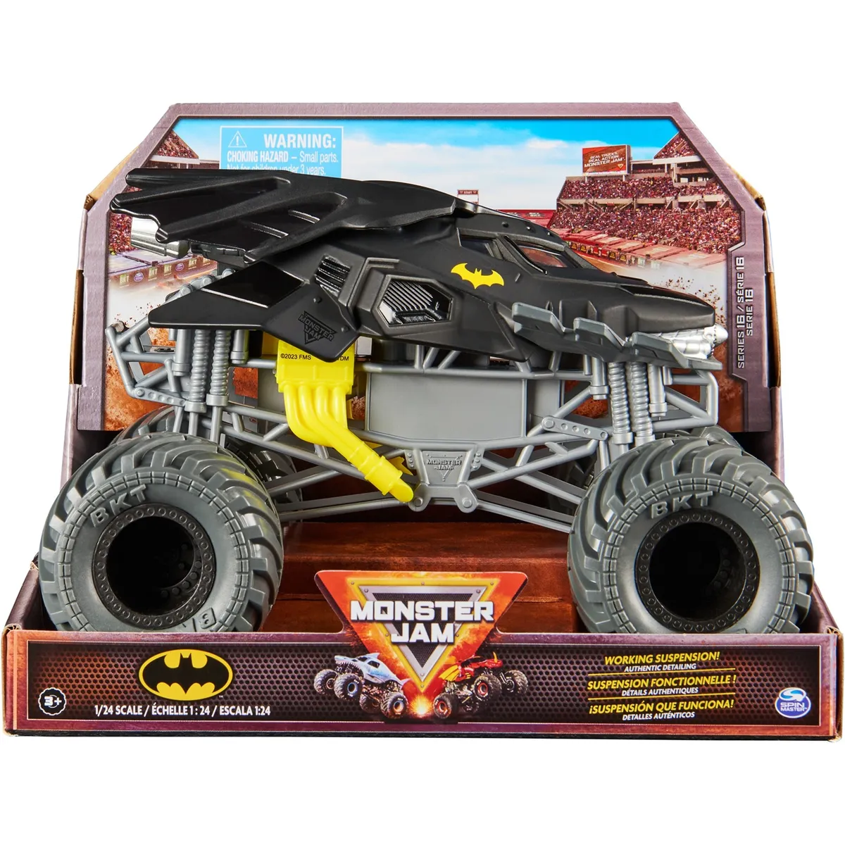 Spin Master Monster Jam Batmobile Monster Truck