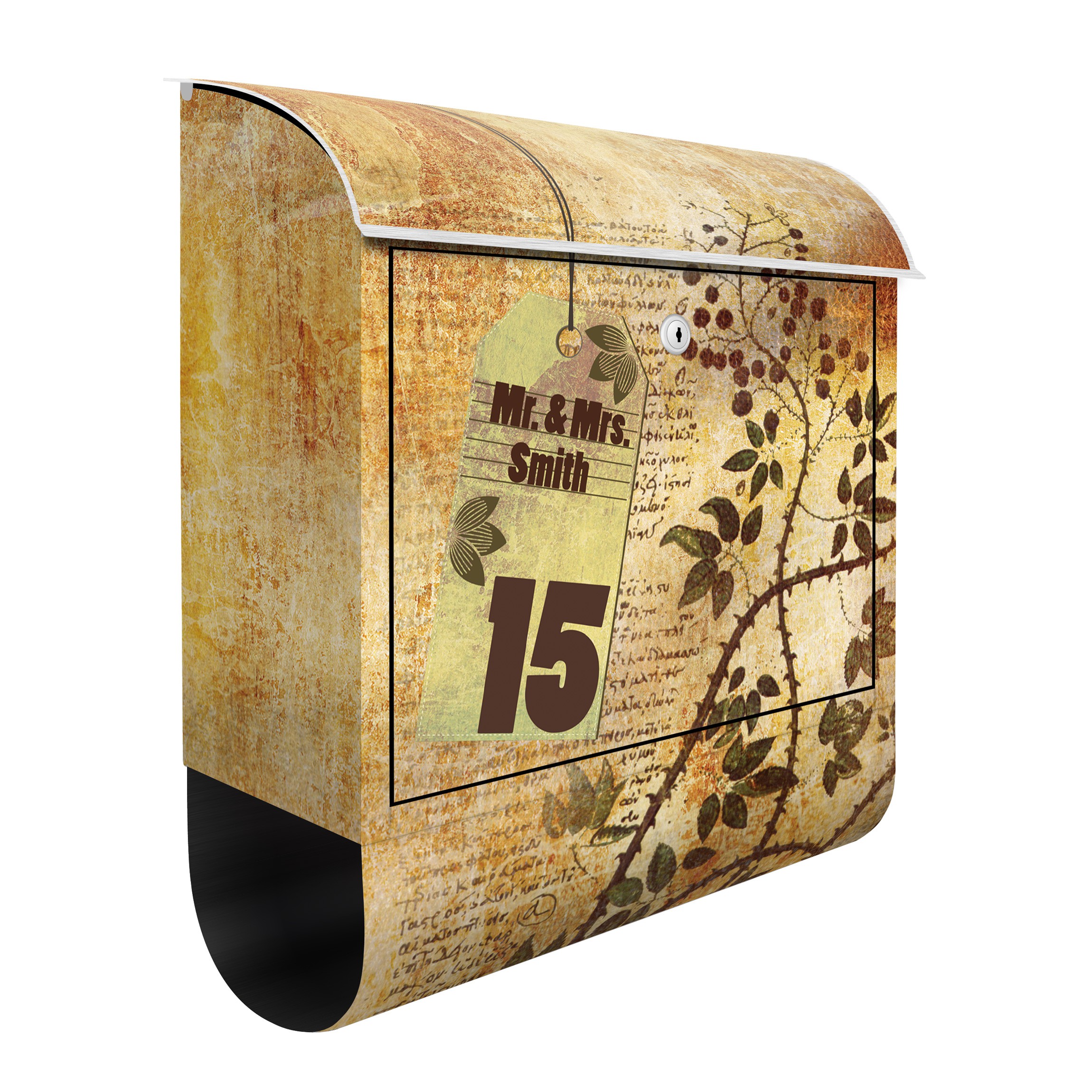 Briefkasten mit eigenem Text Wunschtext Secret Feelings