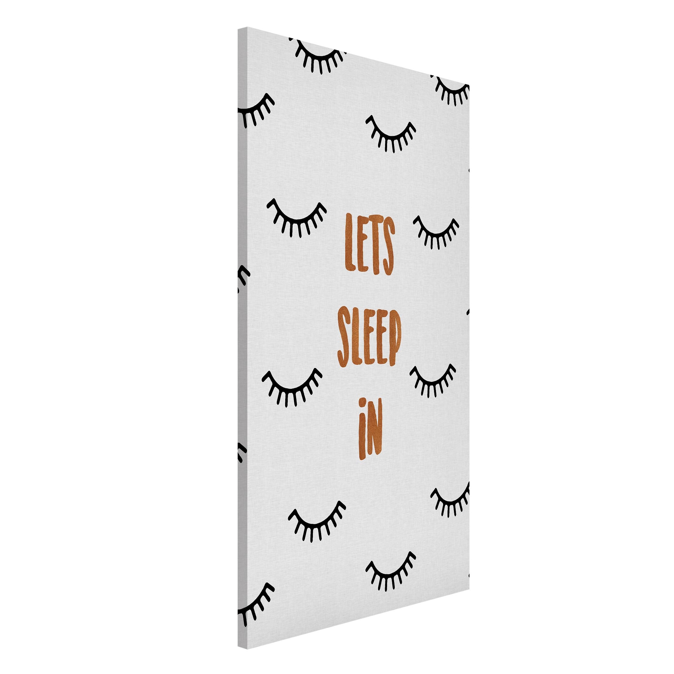 Magnettafel Schlafzimmer Zitat Lets Sleep In