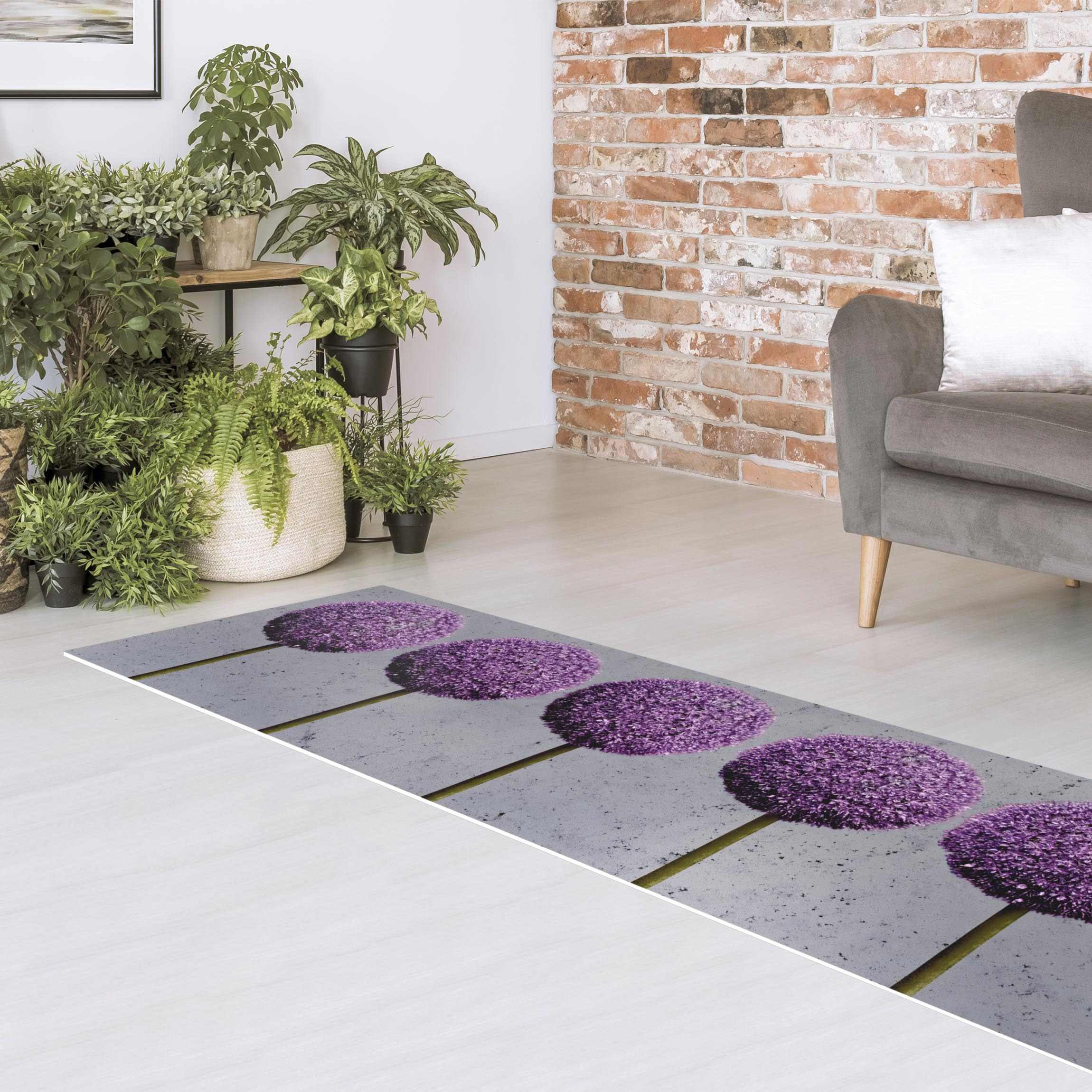 Vinylteppich Allium Kugel-Blüten