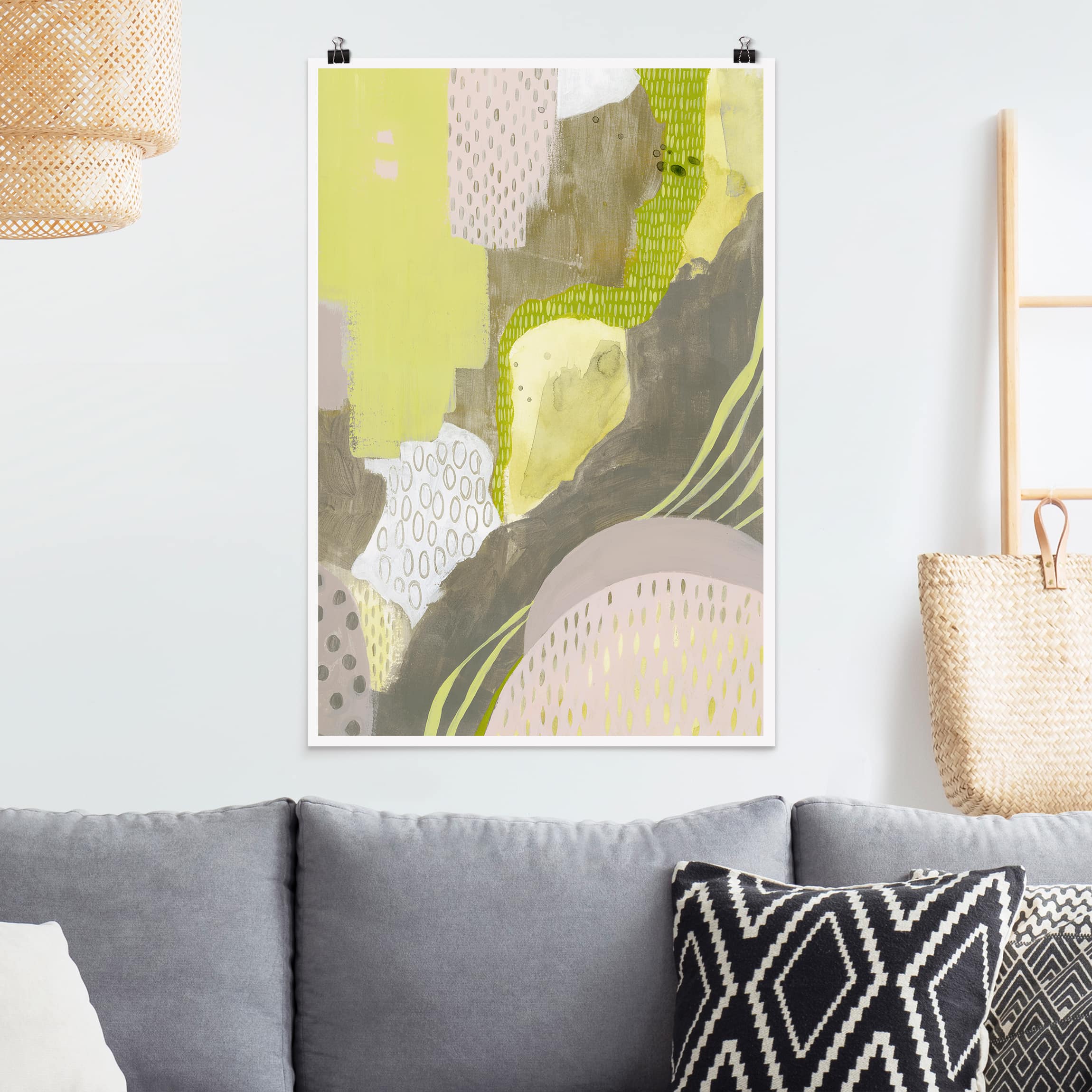 Poster - Hochformat Sonnenflecken I