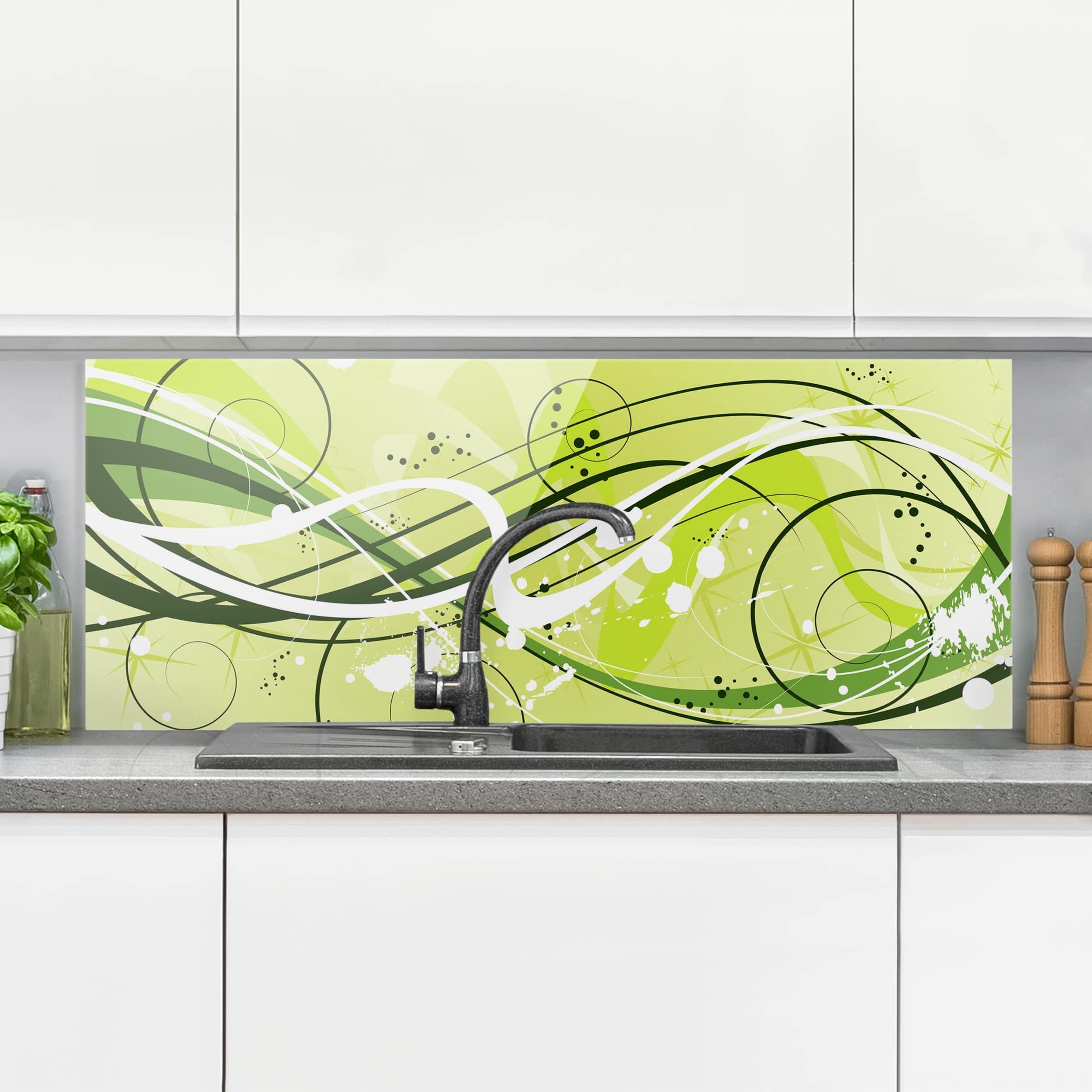 Glas Spritzschutz January