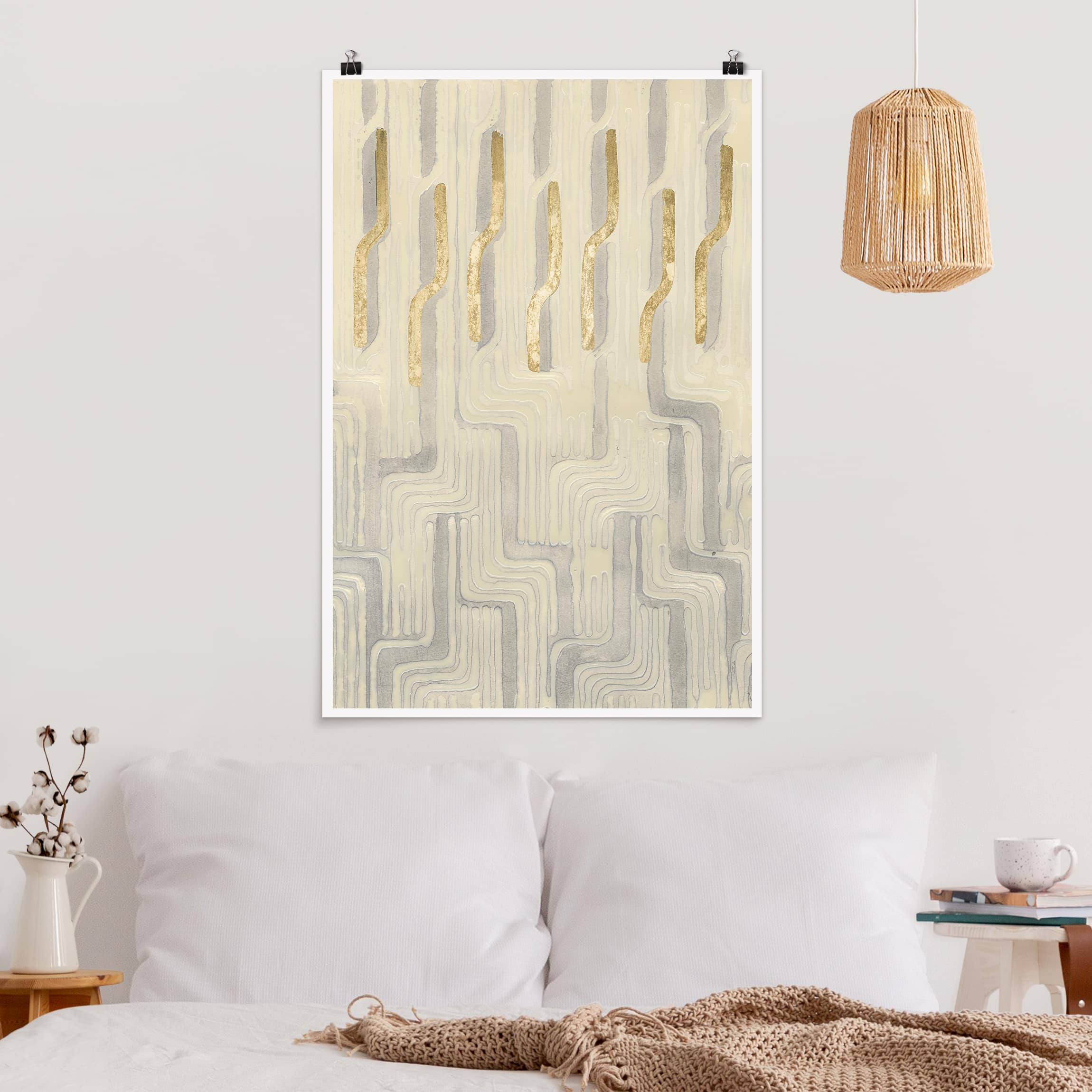 Poster - Hochformat Chenille III