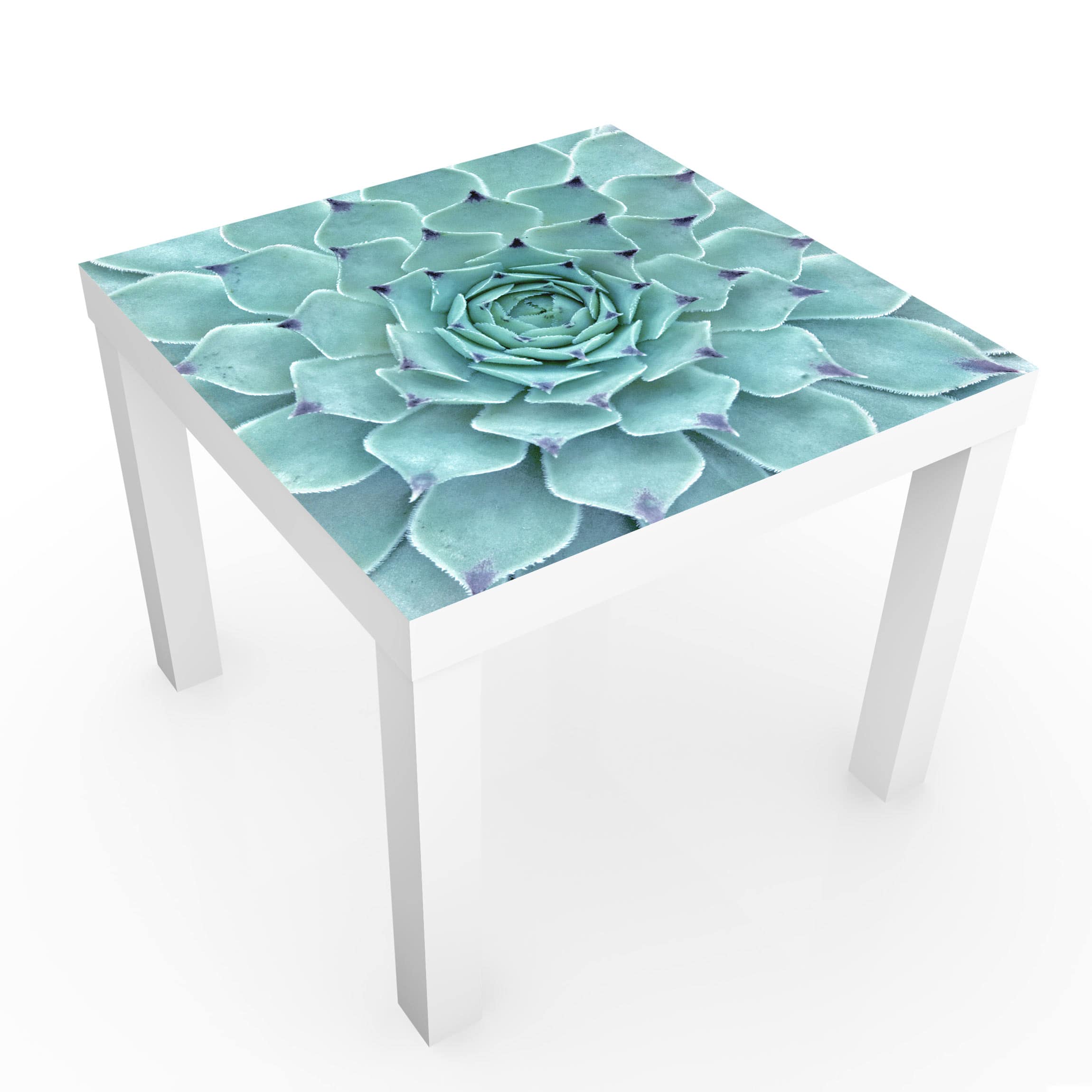 Möbelfolie für IKEA Lack Tisch 55 x 55 cm Kaktus Agave