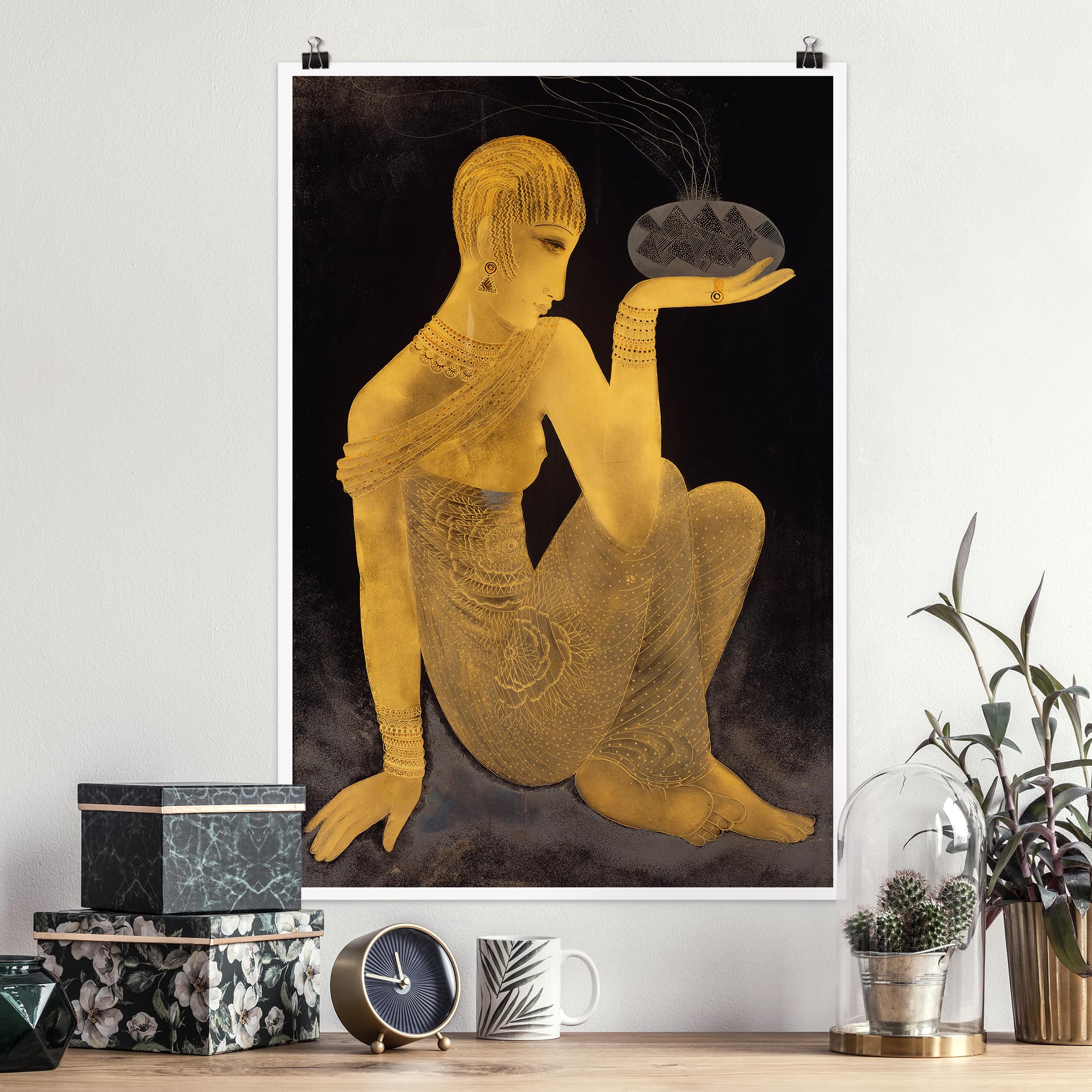 Poster - Hochformat Jean Dunand - Parfum