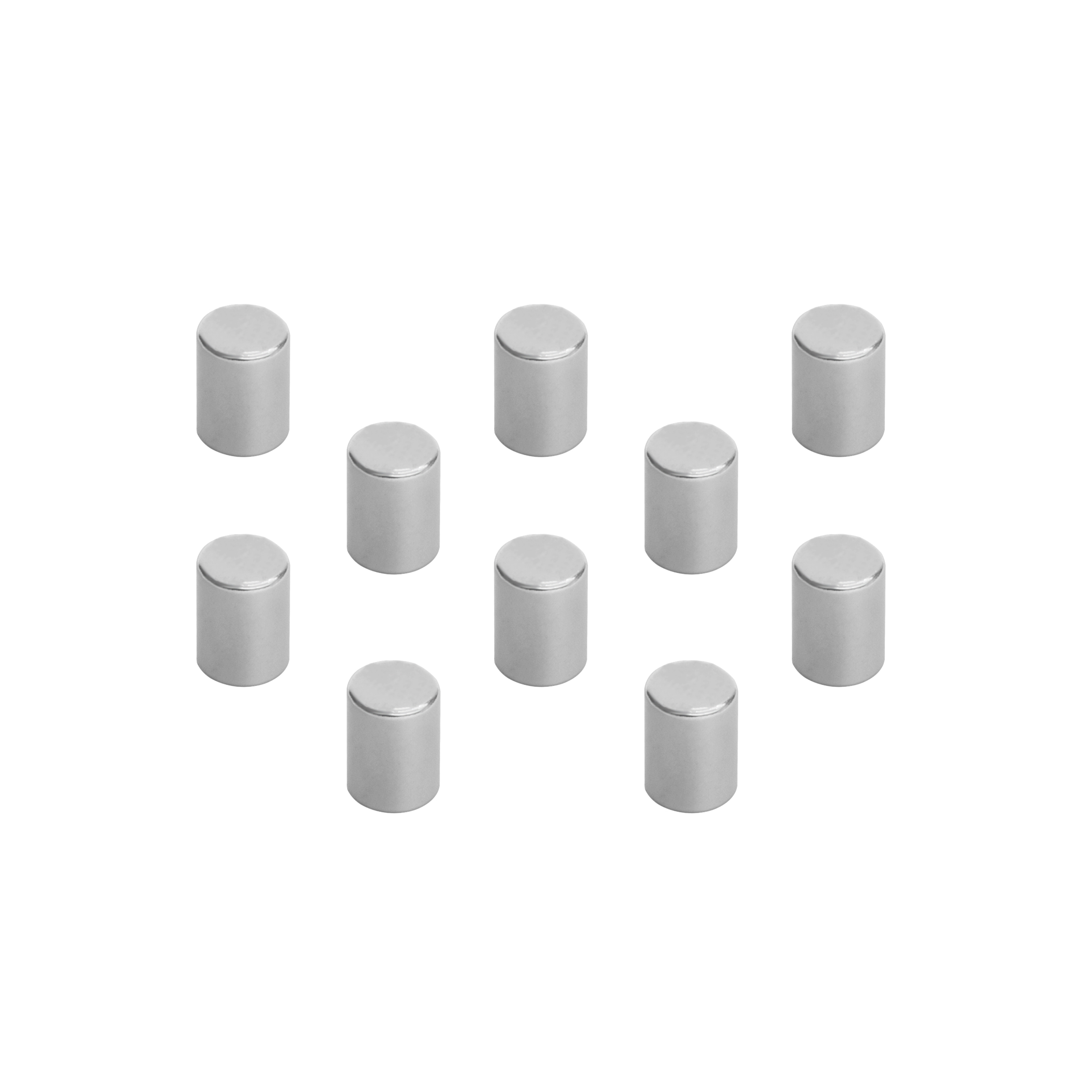 Zubehör 10 Magnete Set - Neodym10x4mm - ultrastarke Haftung