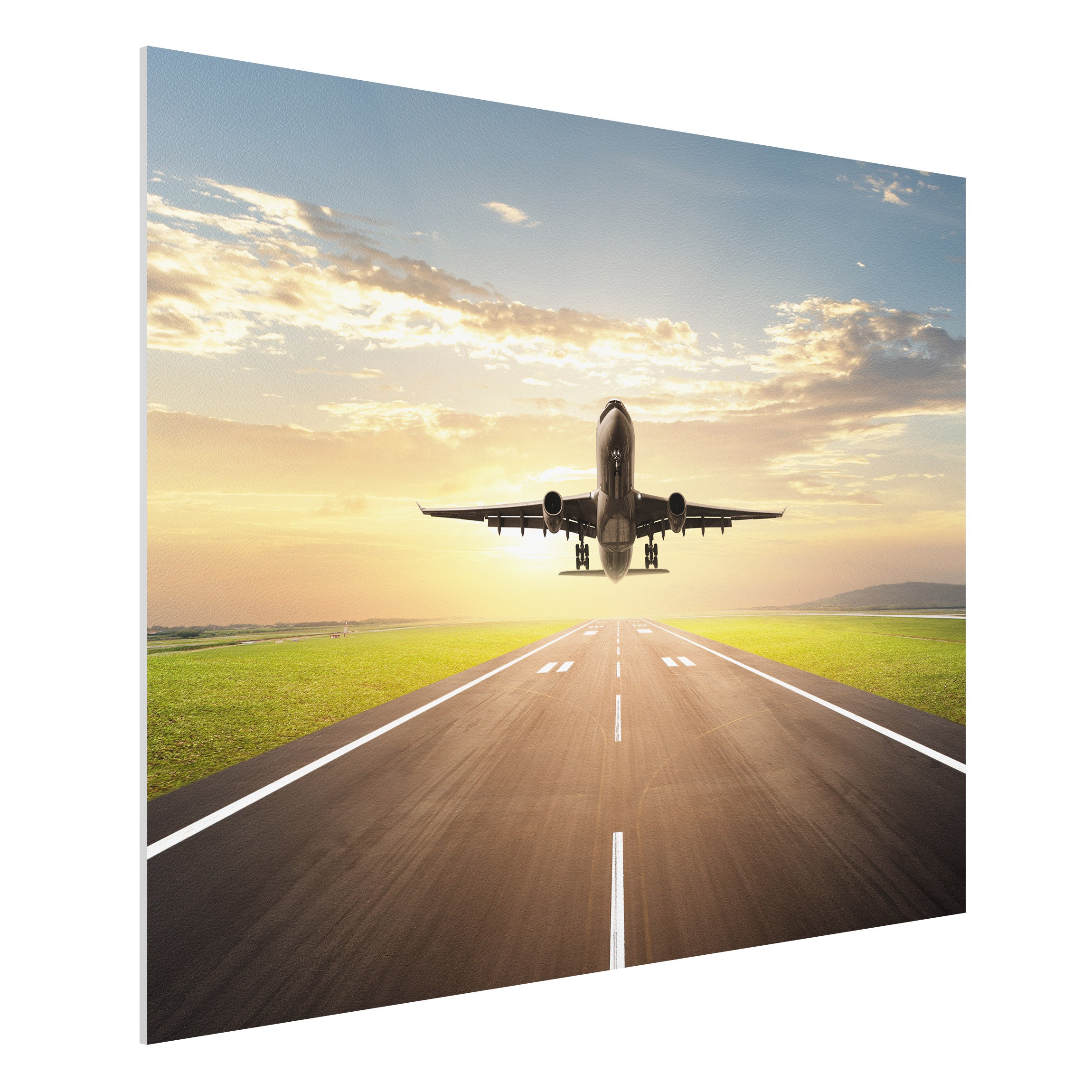 Forexbild - Querformat 4:3 Startendes Flugzeug