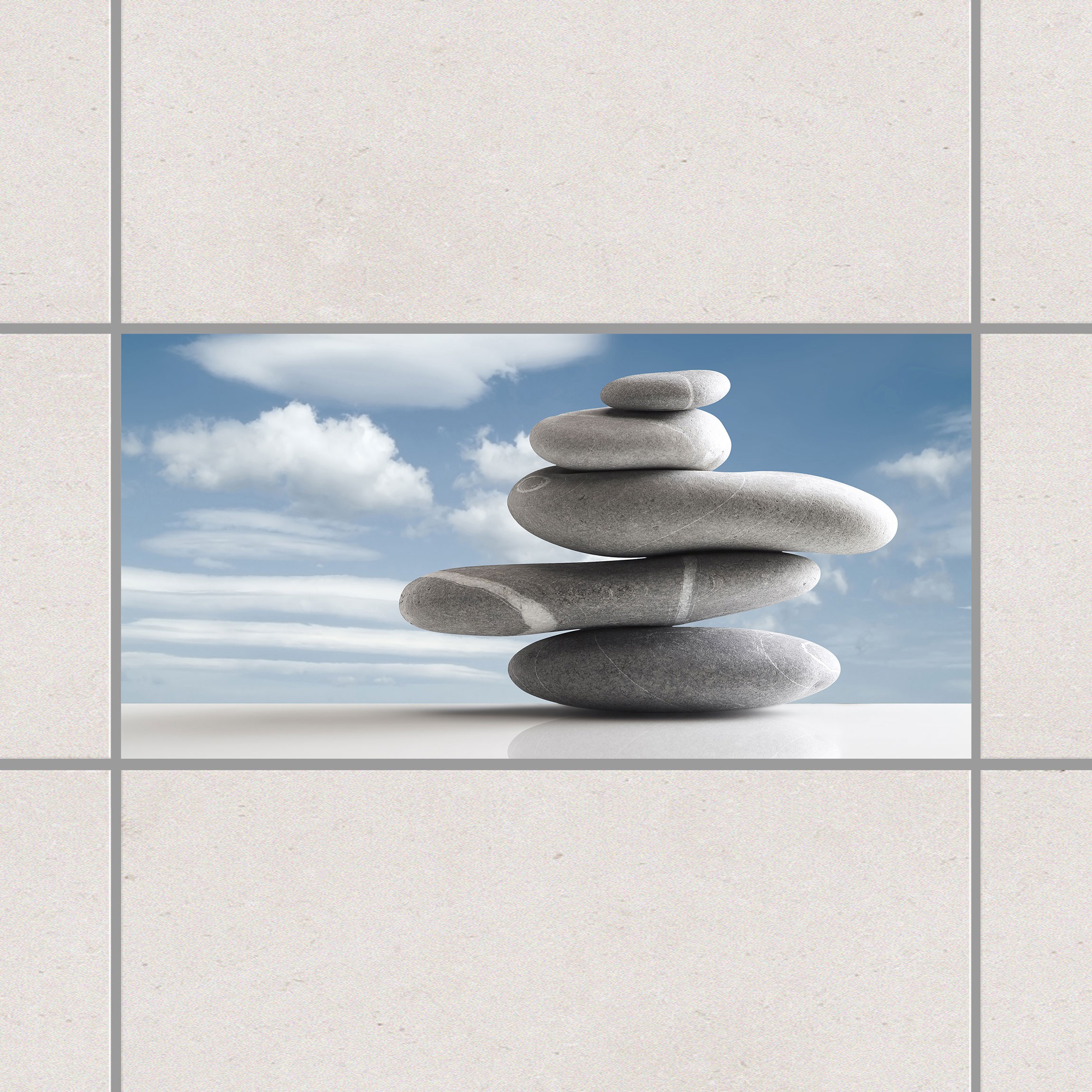 Fliesenaufkleber In Balance