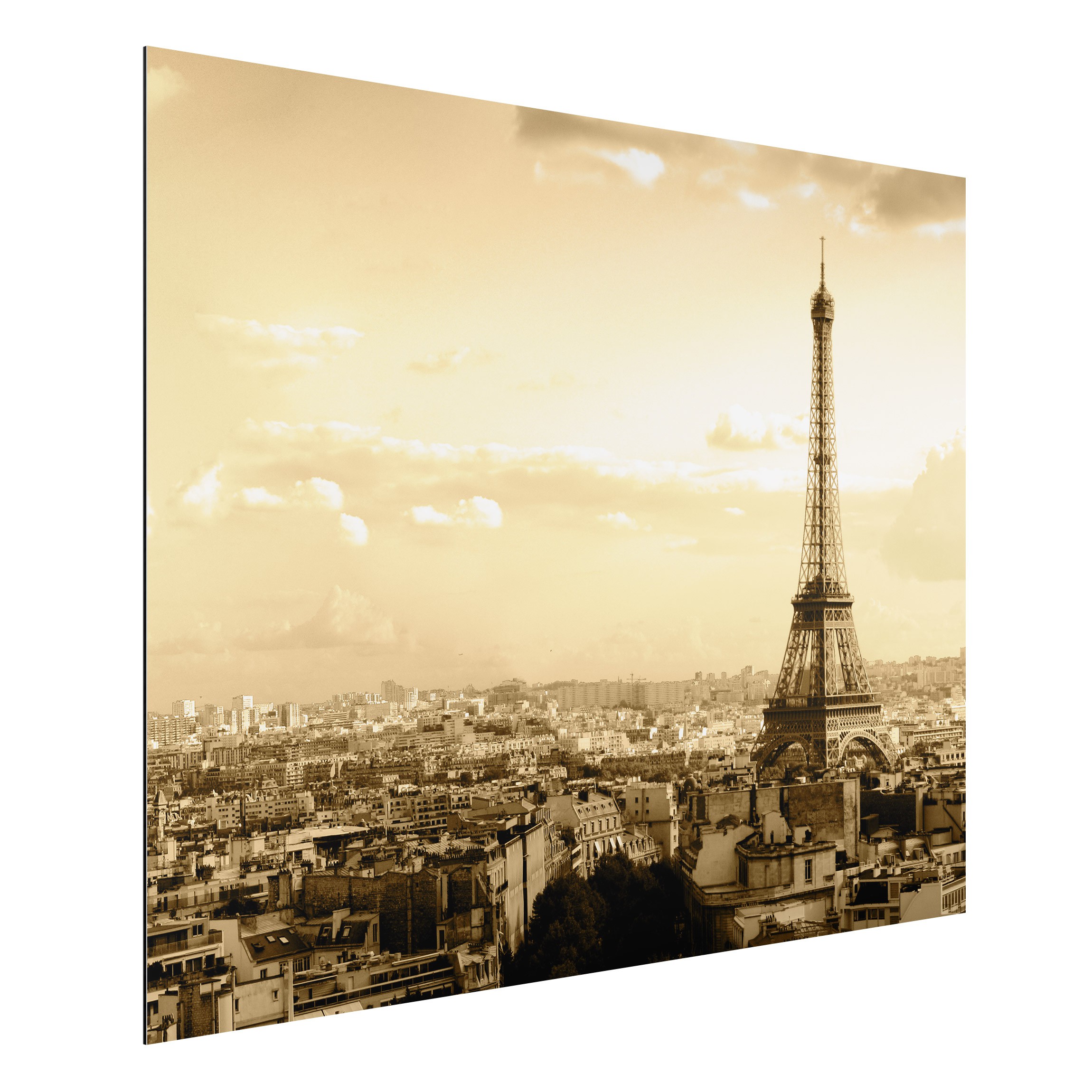 Alu-Dibond Outdoor Bild I Love Paris