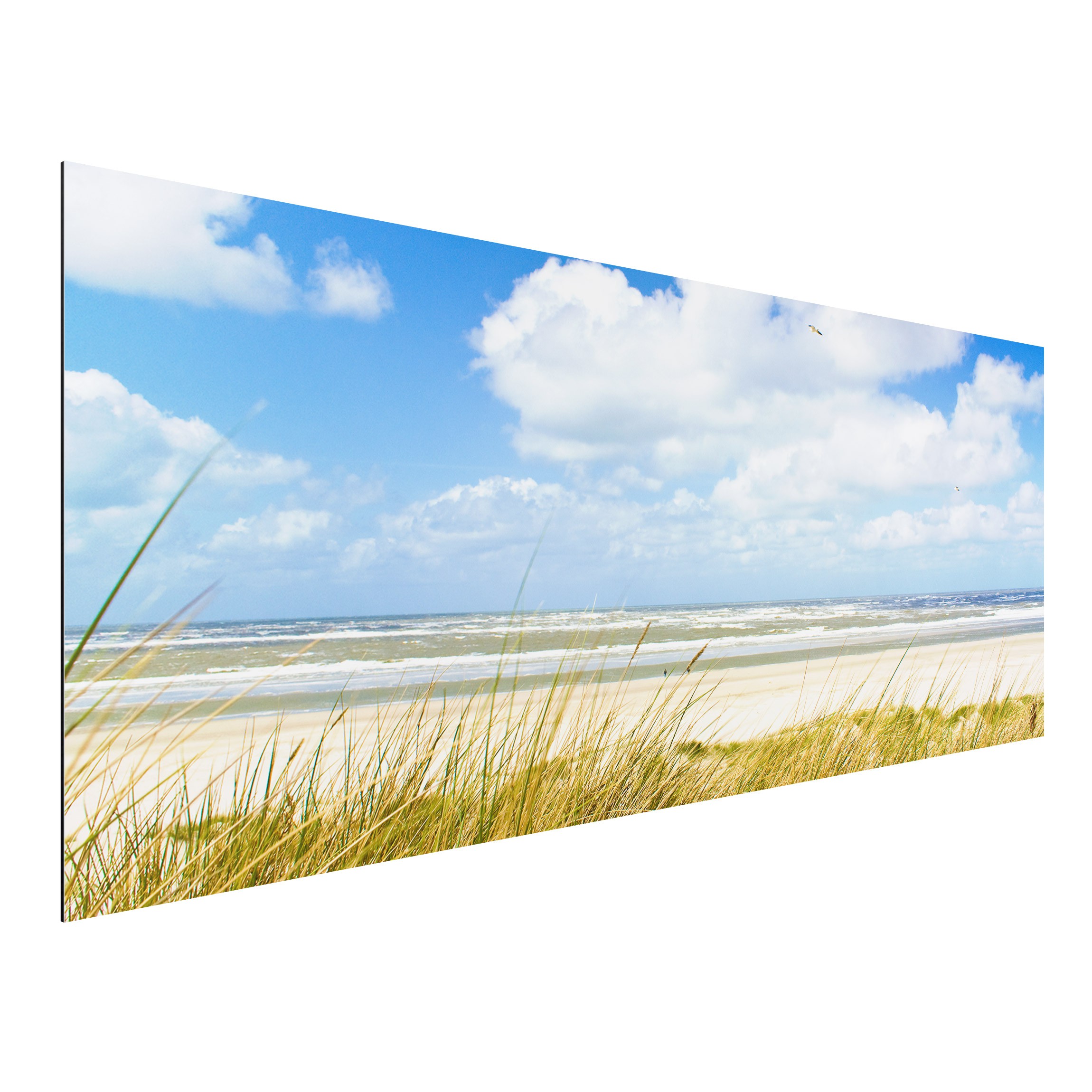 Alu-Dibond Outdoor Bild An der Nordseeküste Panorama