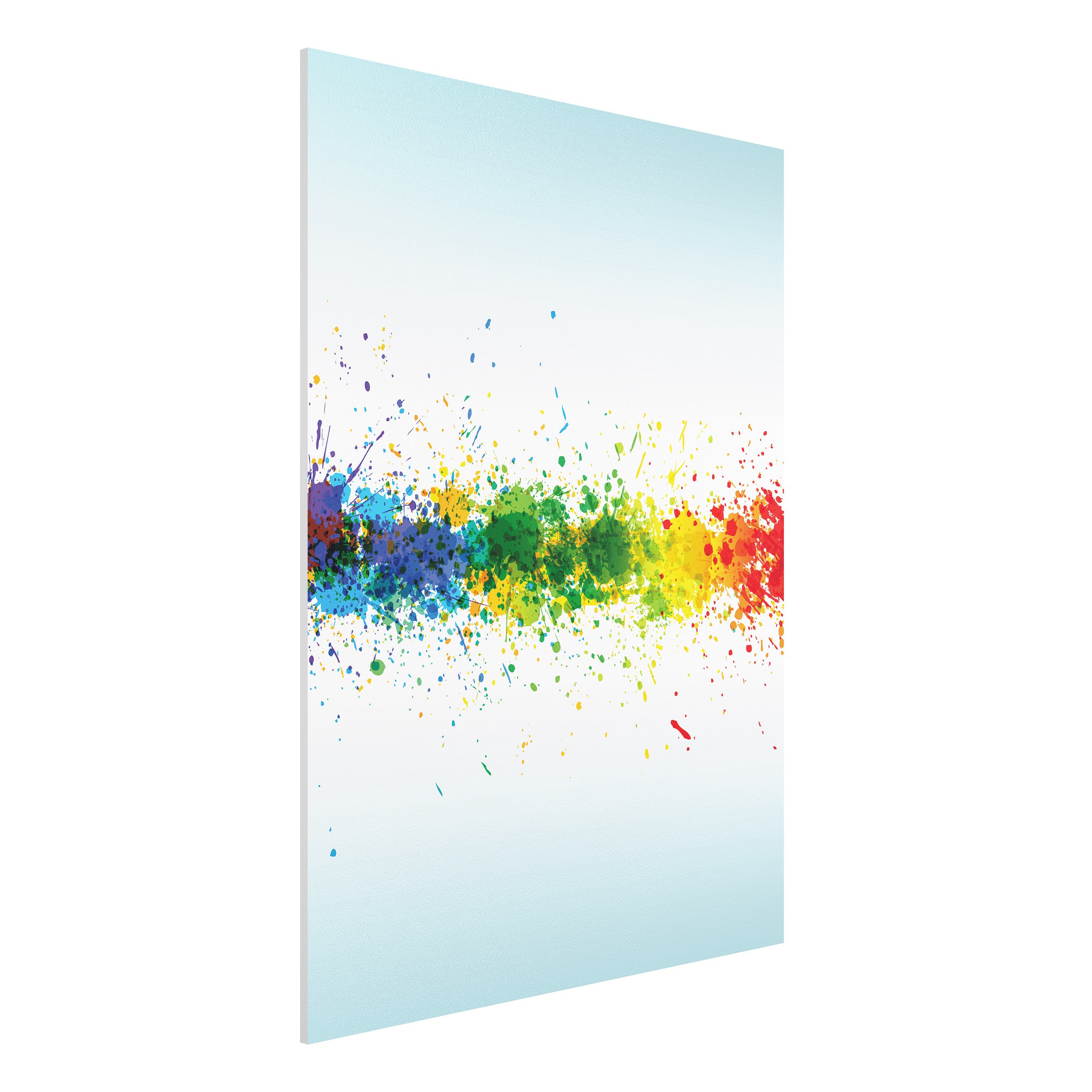 Forexbild - Hochformat 3:4 Rainbow Splatter