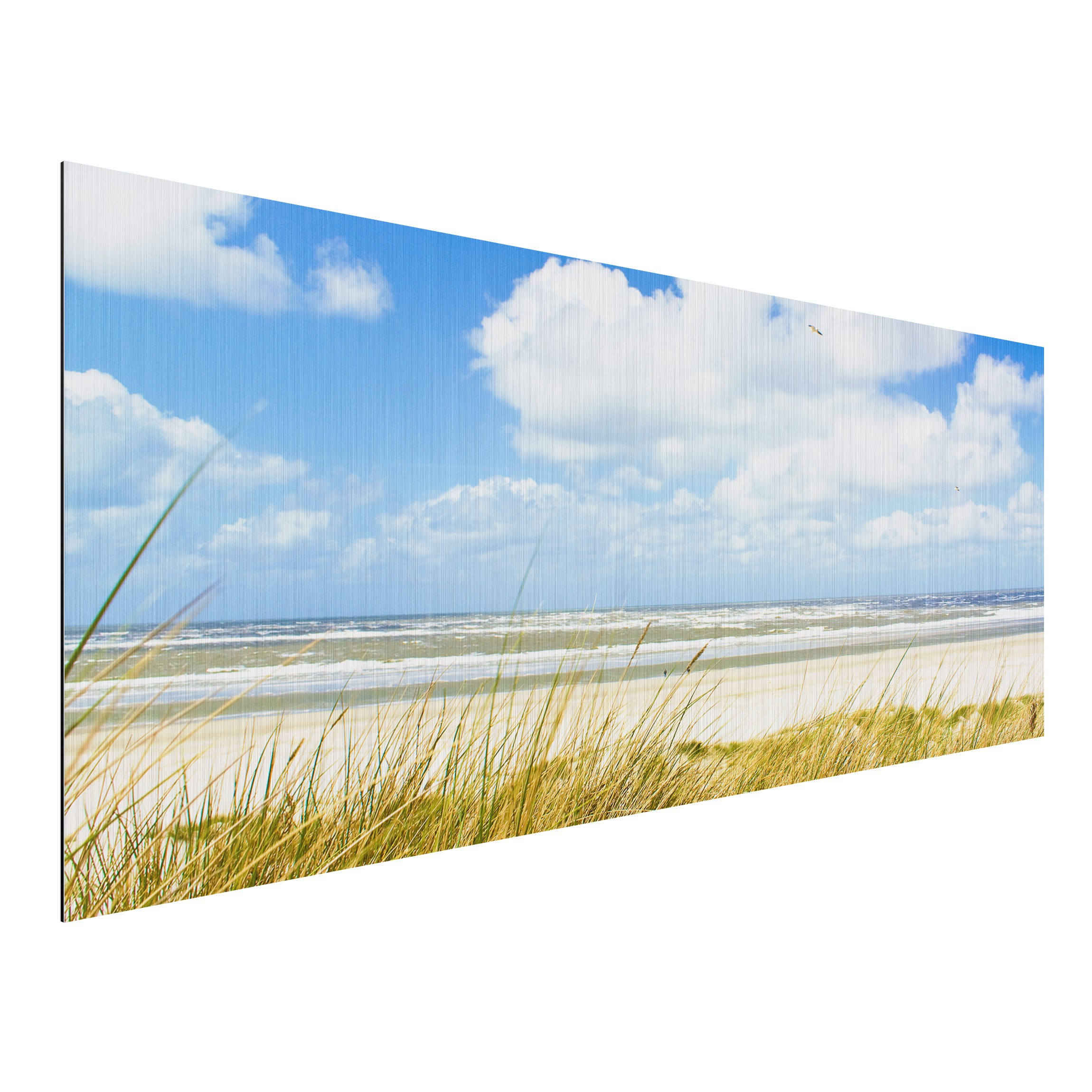Alu-Dibond Outdoor Bild An der Nordseeküste Panorama