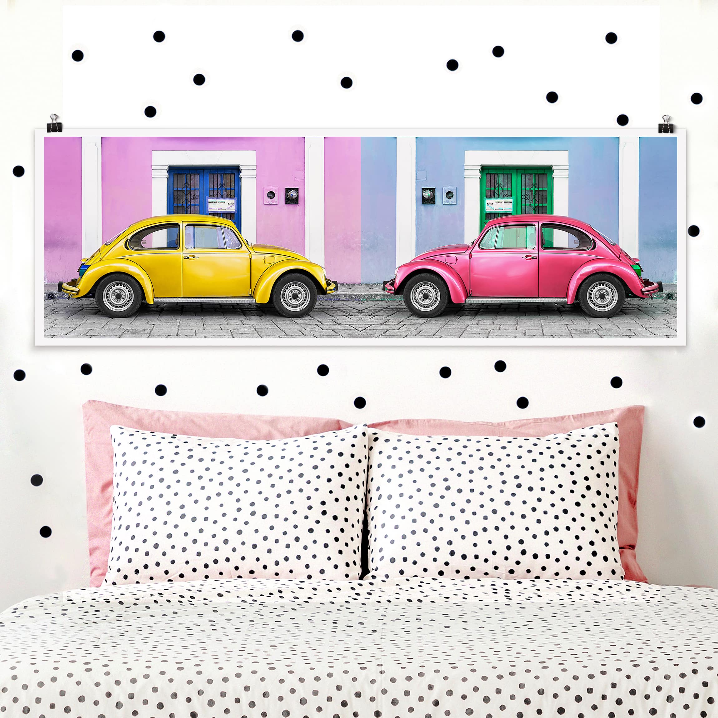 Panorama Poster Beetle Duell