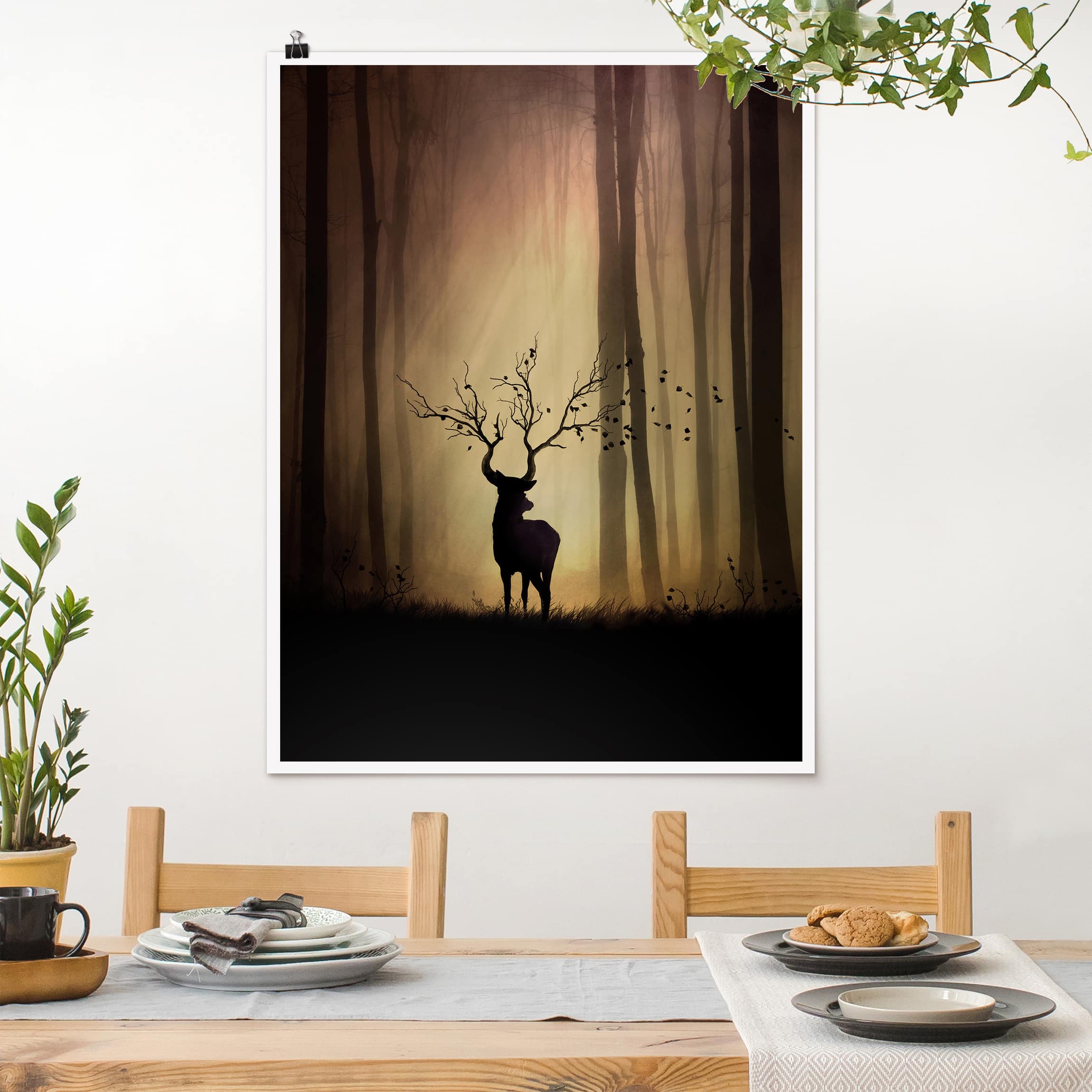 Poster Tiere Der Herr des Waldes