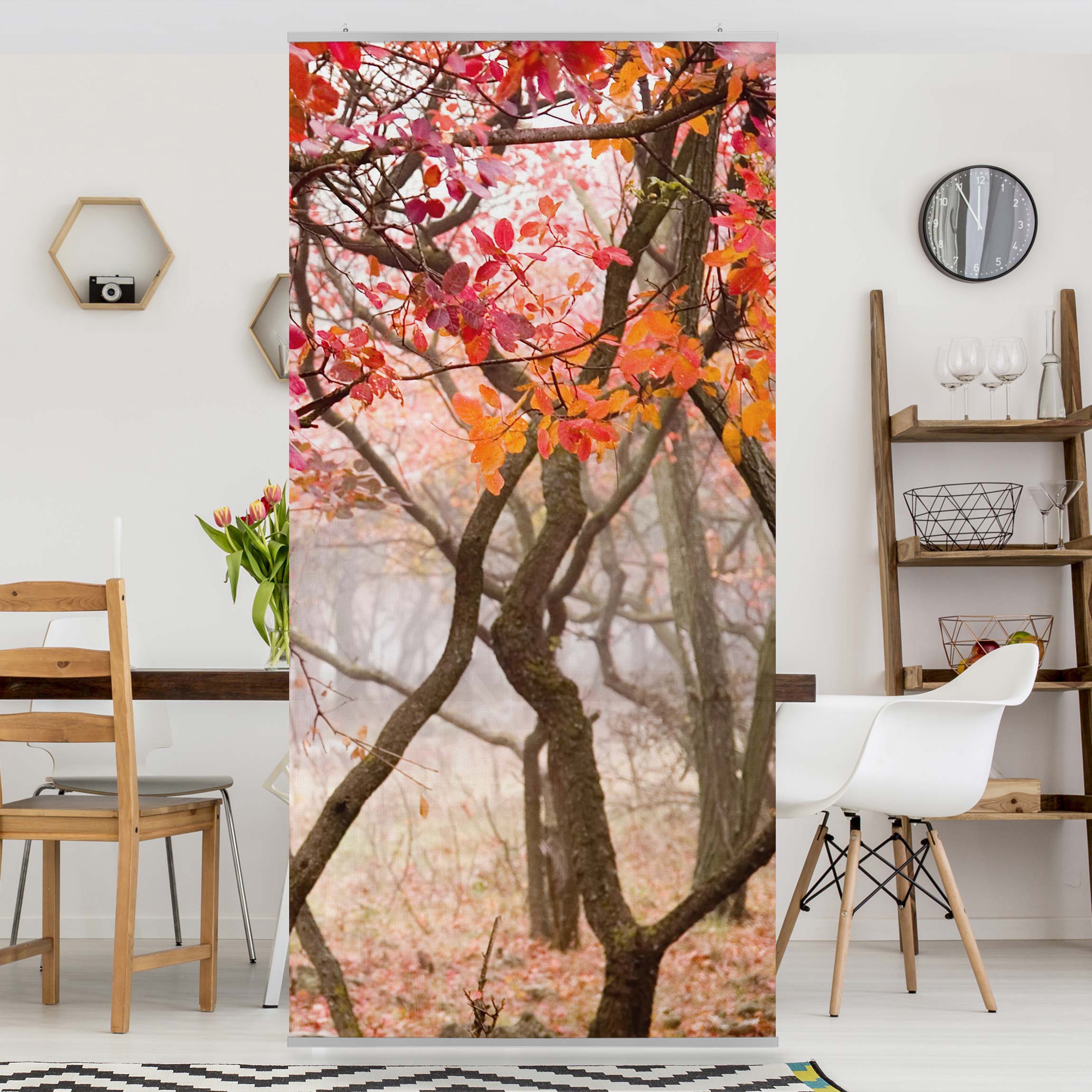 Raumteiler Japan im Herbst