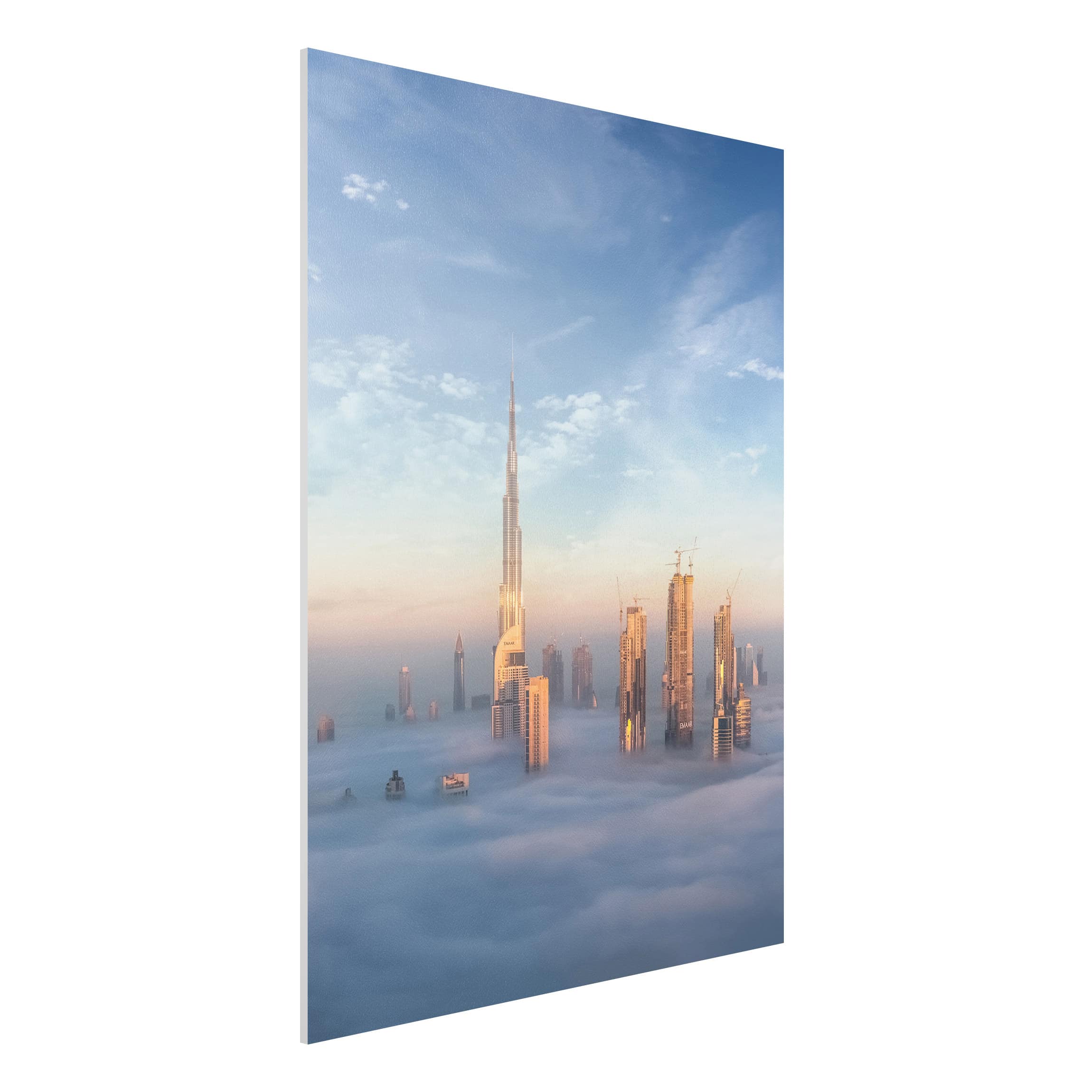 Forexbild - Hochformat Dubai über den Wolken