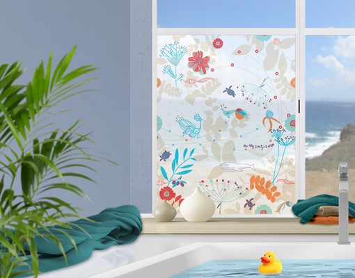 Fensterfolie Coastal Life