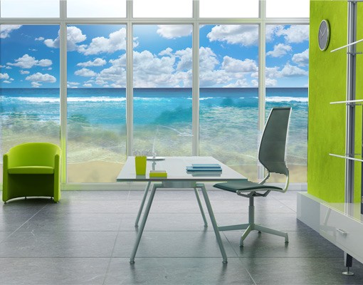 Fensterfolie Touch of Paradise II