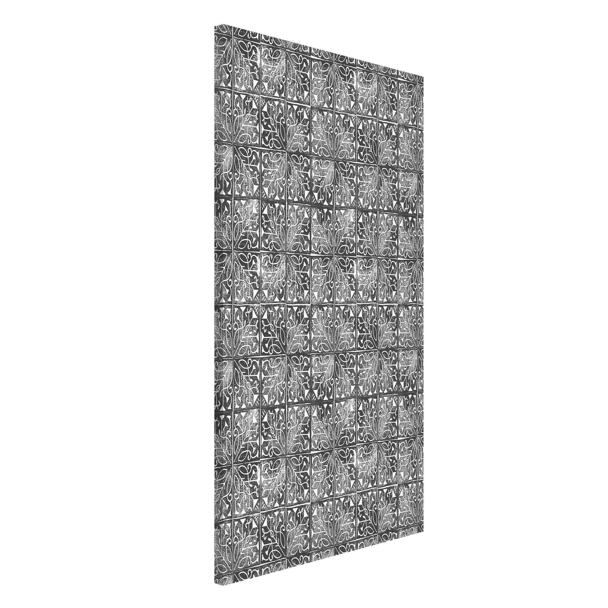 Magnettafel Vintage Muster Spanische Fliesen