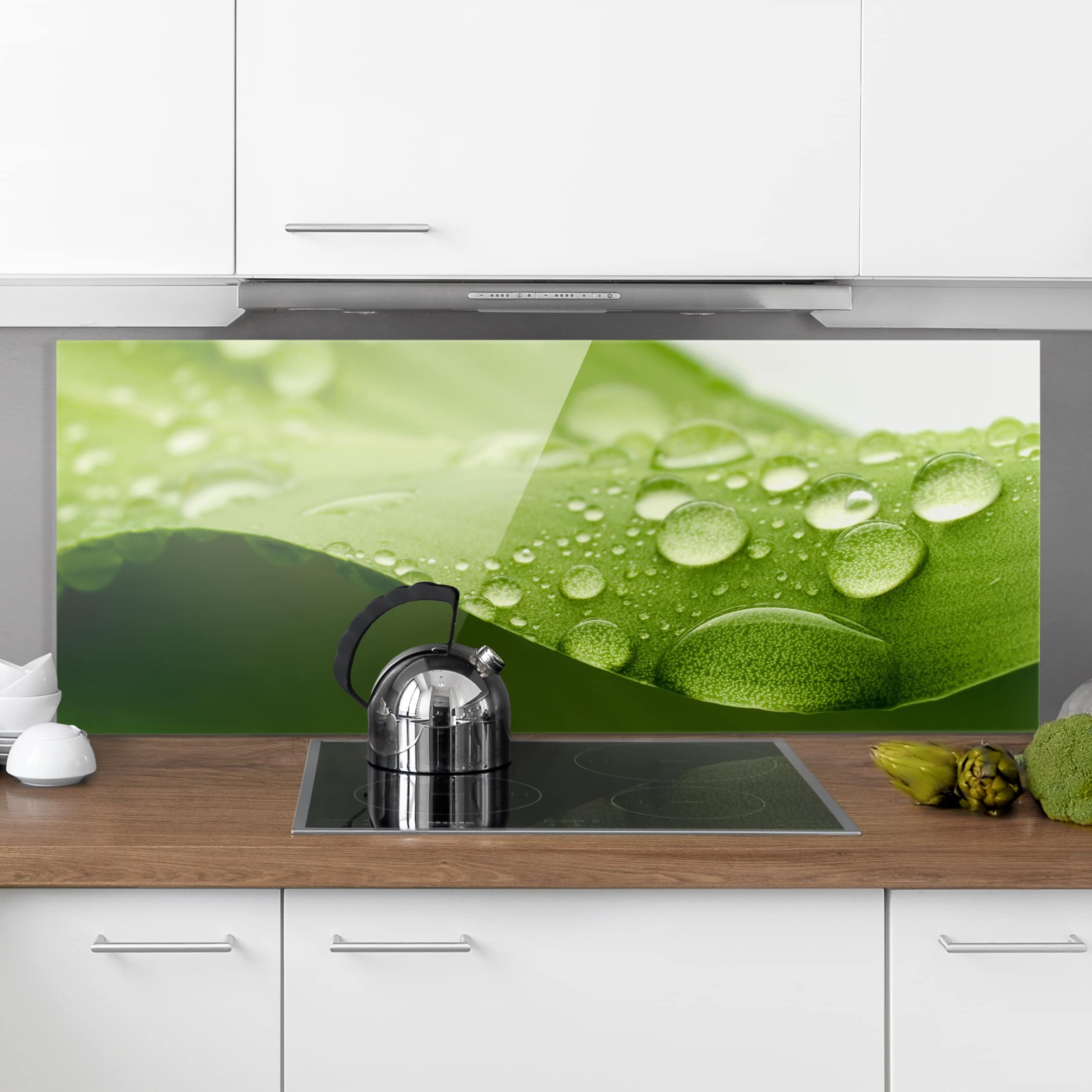 Glas Spritzschutz Drops of Nature